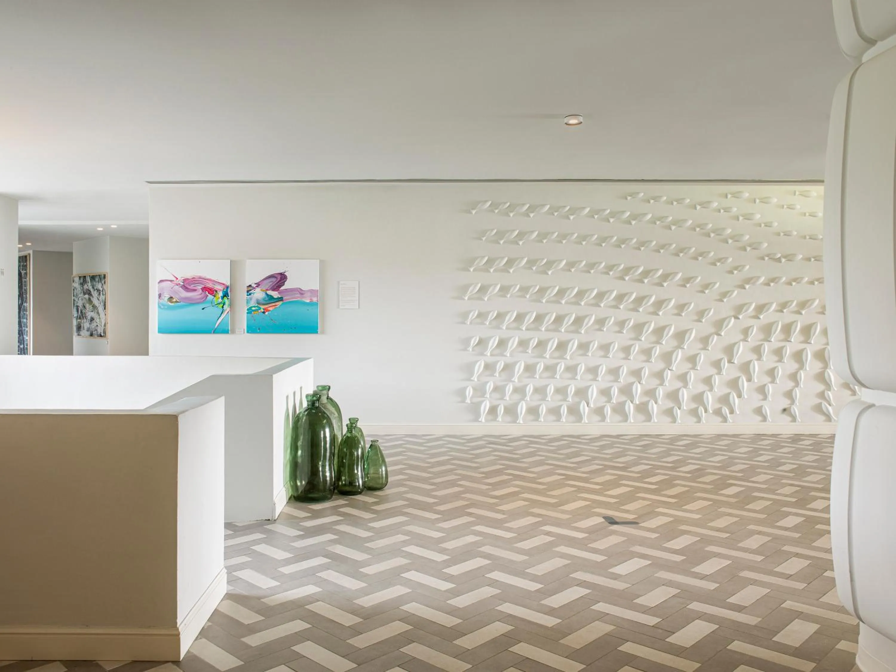 Lobby or reception in ME Sitges Terramar