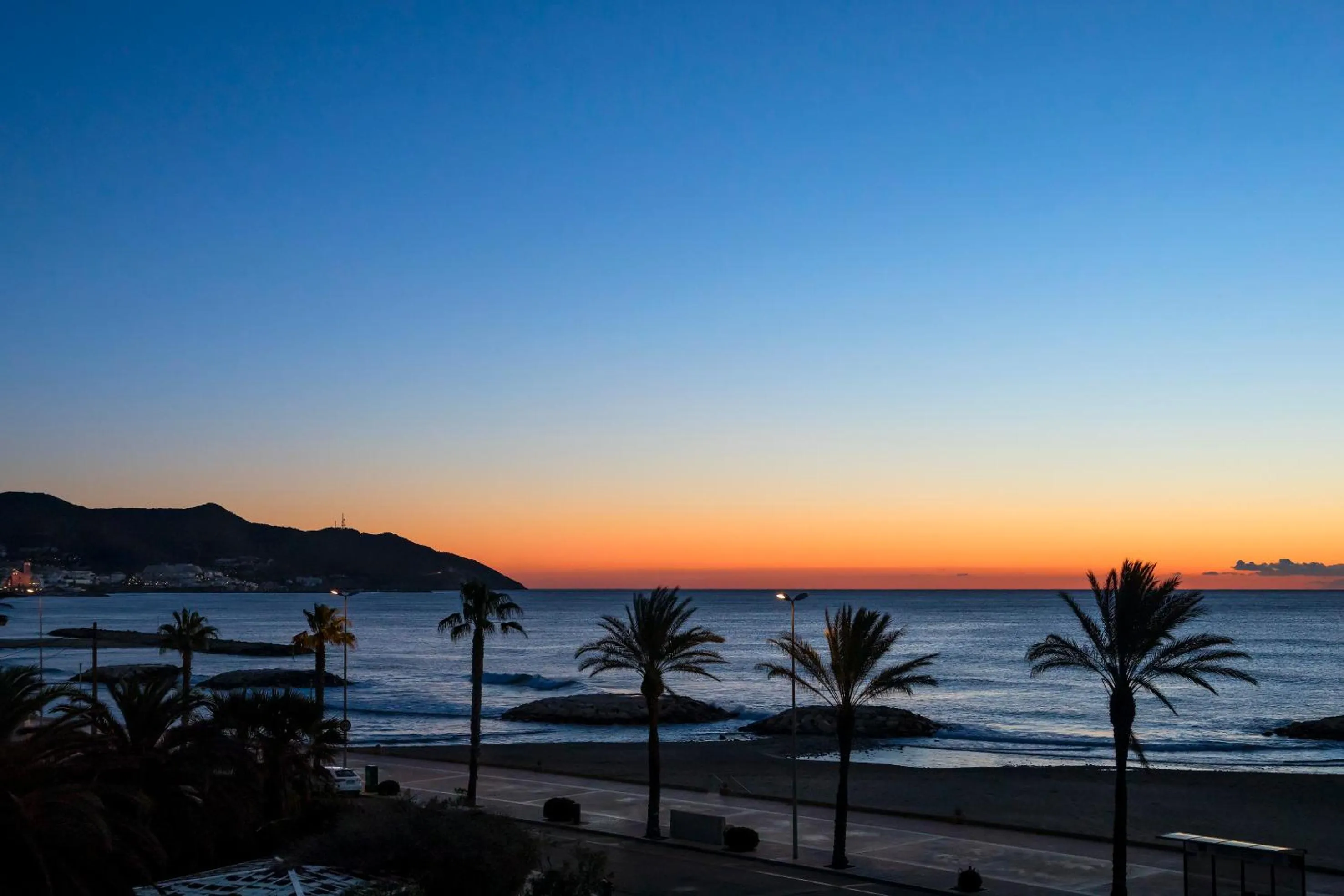Bird's eye view in ME Sitges Terramar