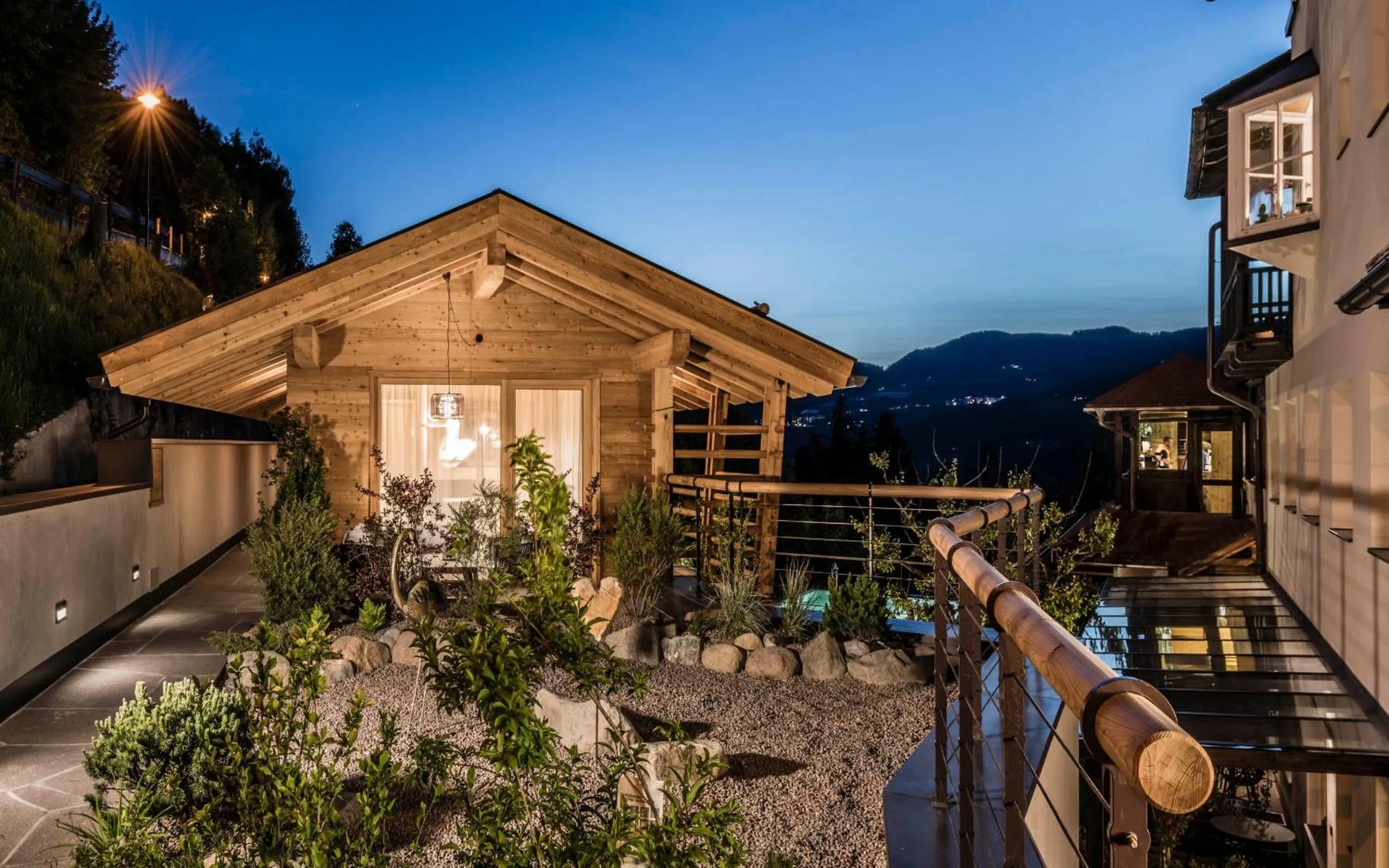 Property building in Presulis Hideaway Apartments & Restaurant