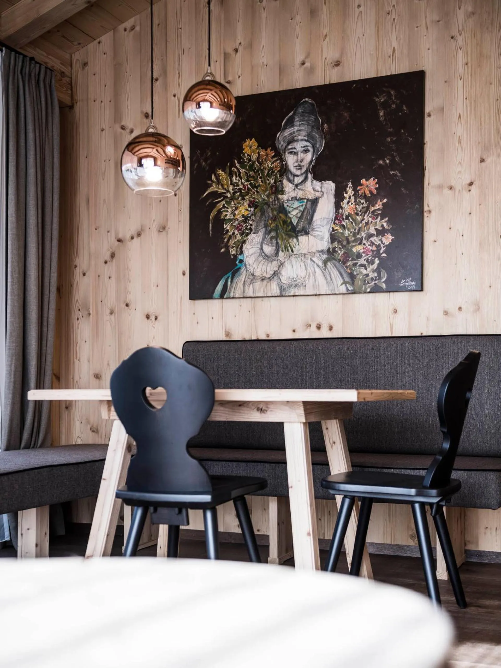 Living room in Presulis Hideaway Apartments & Restaurant