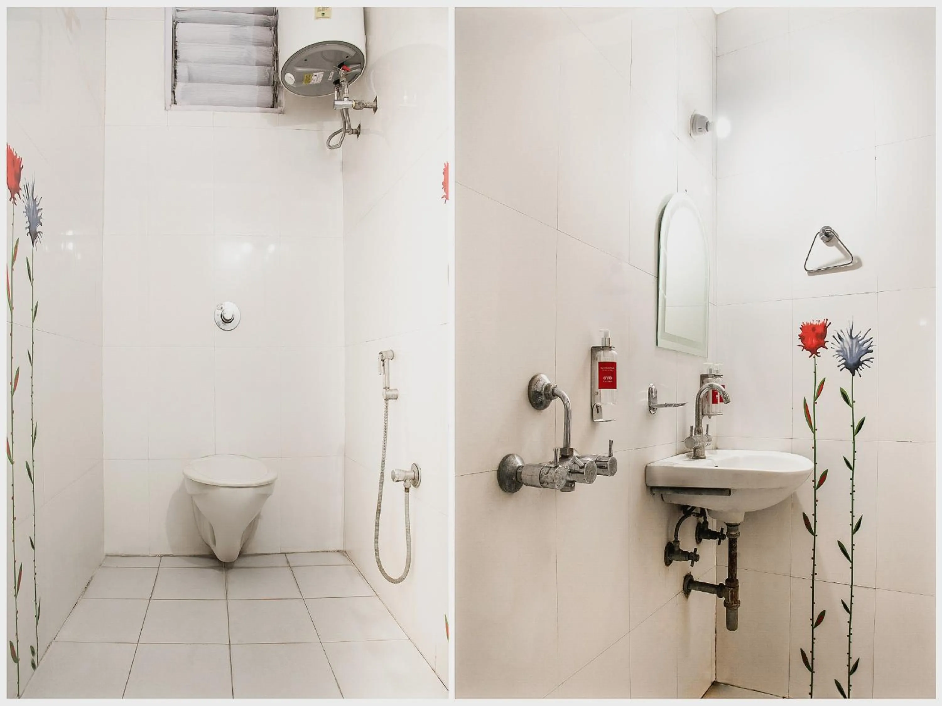 Bathroom in Hotel O Embassy Exhibition Rd