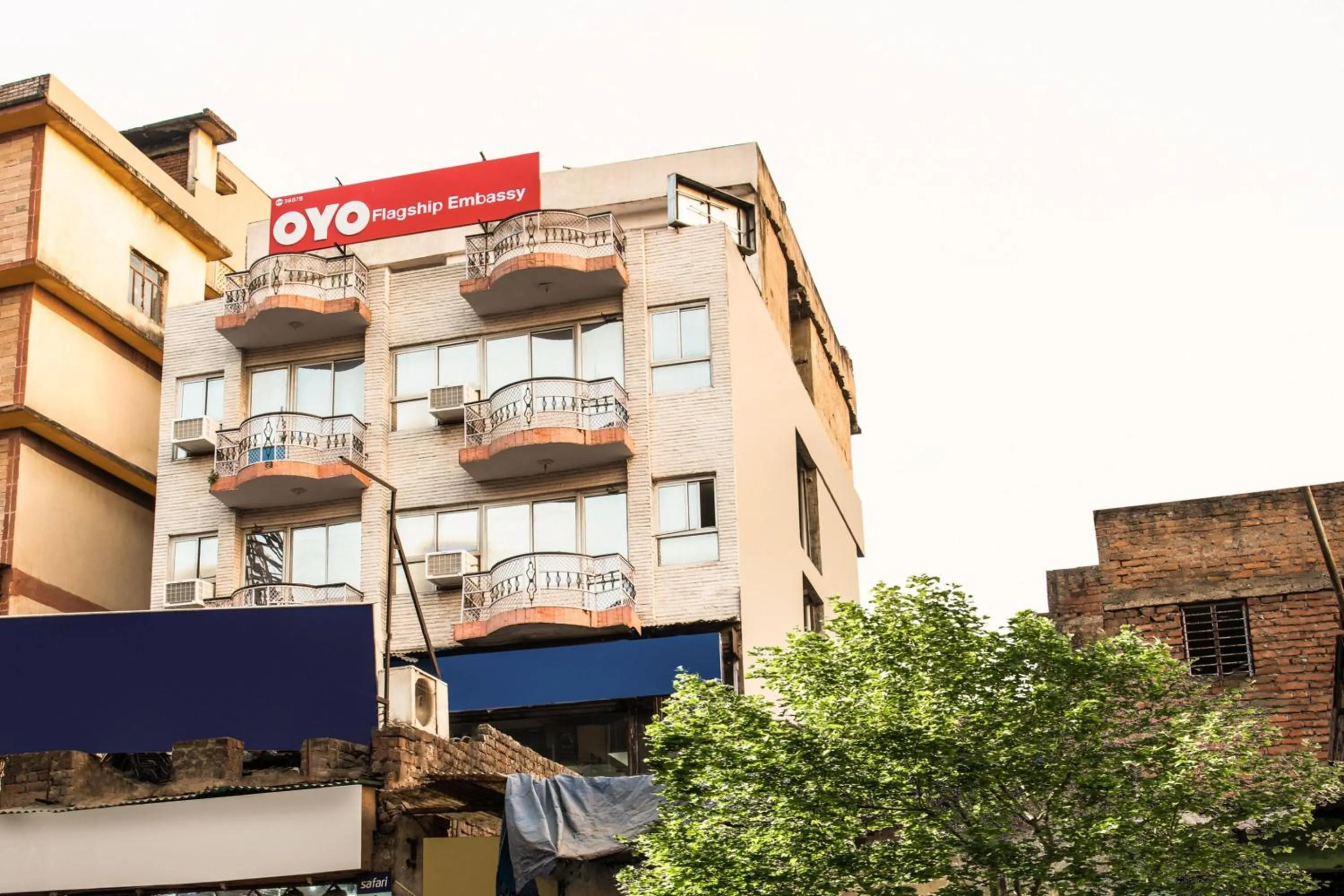 Facade/entrance in Hotel O Embassy Exhibition Rd