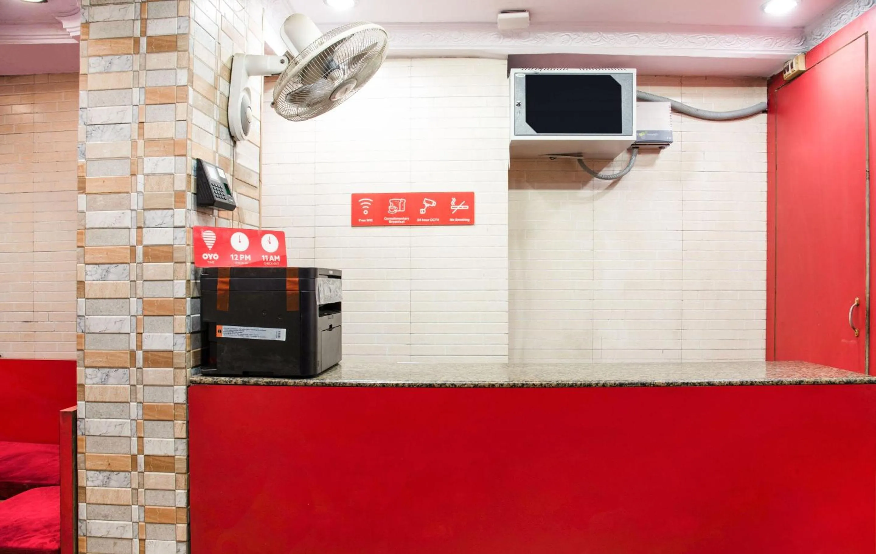 Lobby or reception in Hotel O Embassy Exhibition Rd