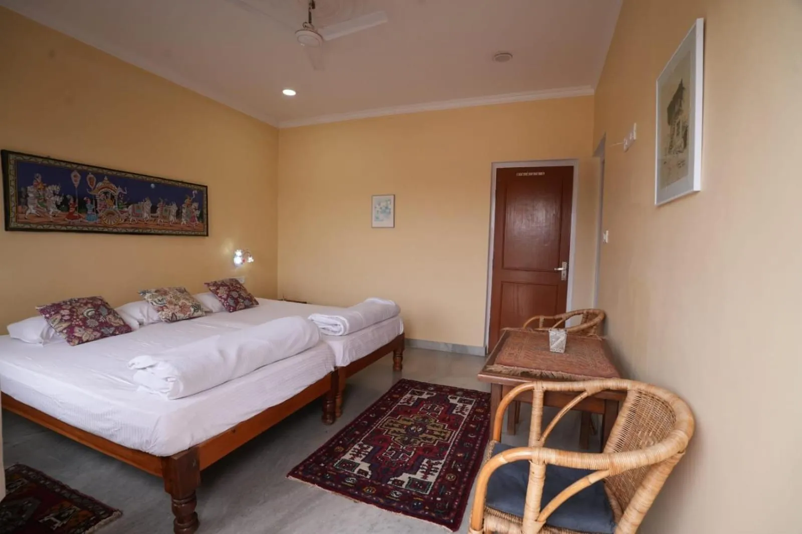 Bed in lalita homestay countryside