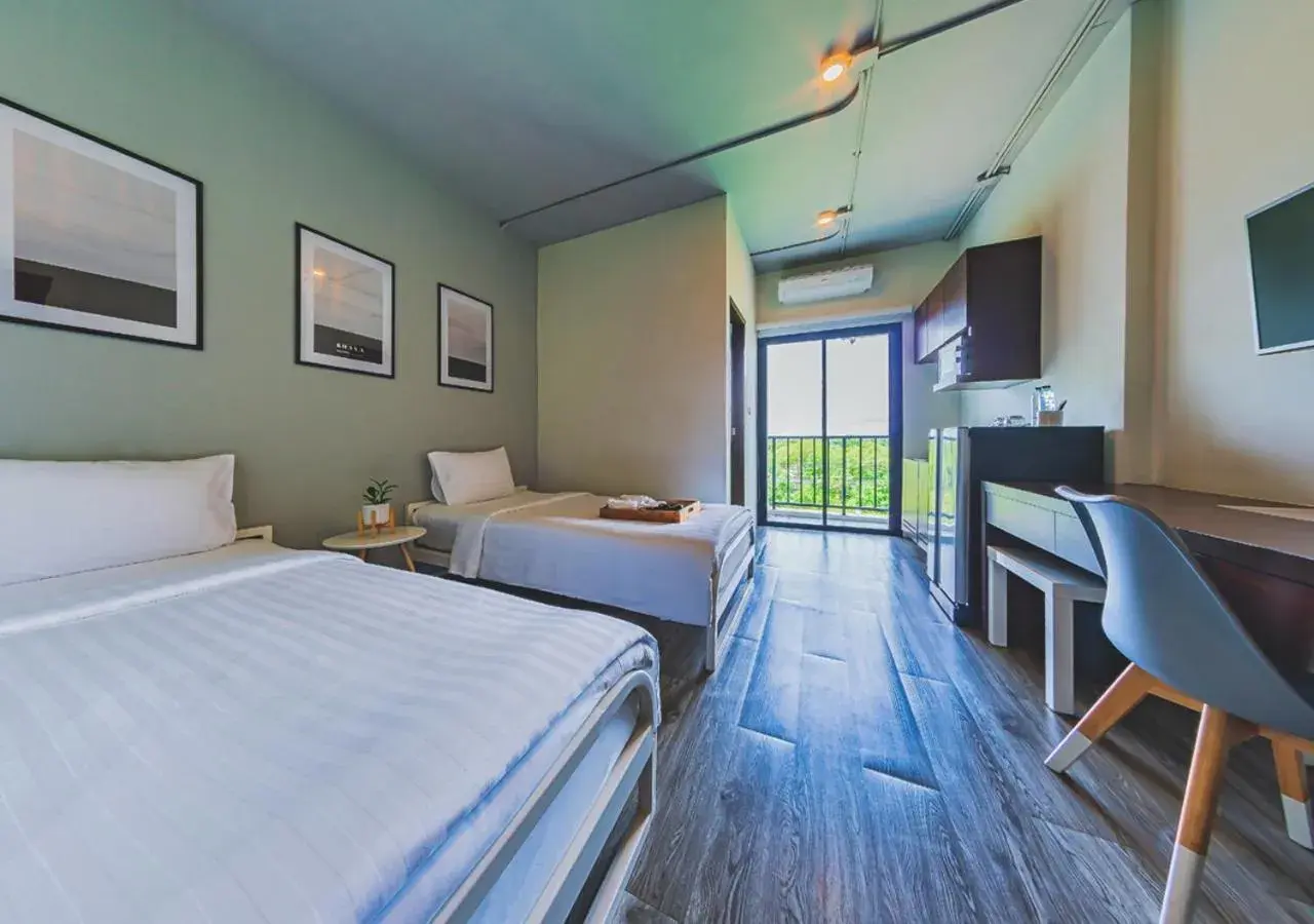 Superior Twin Room in Bhava Residence Superior Twin Room in Bhava Residence