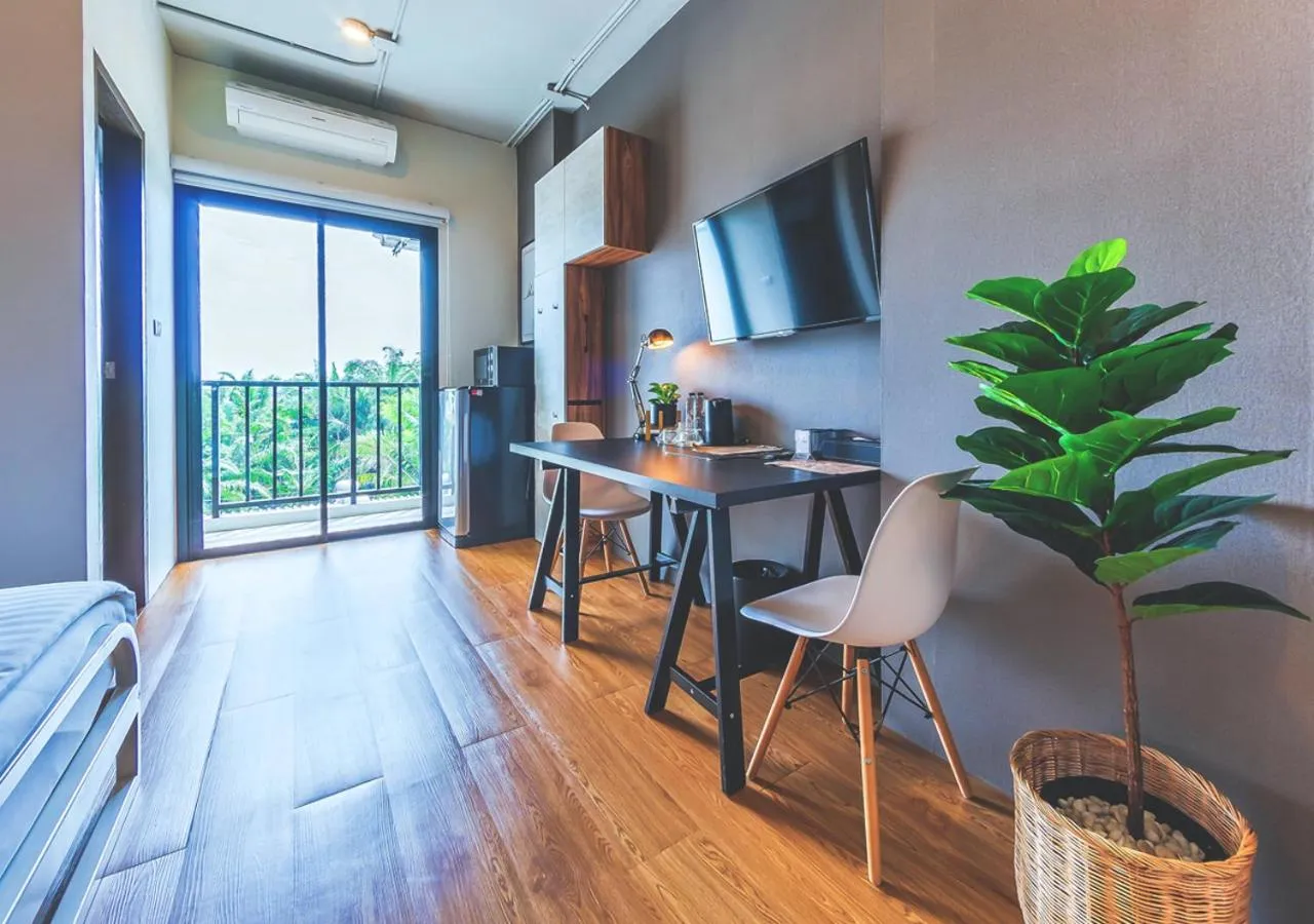 Seating area in Bhava Residence