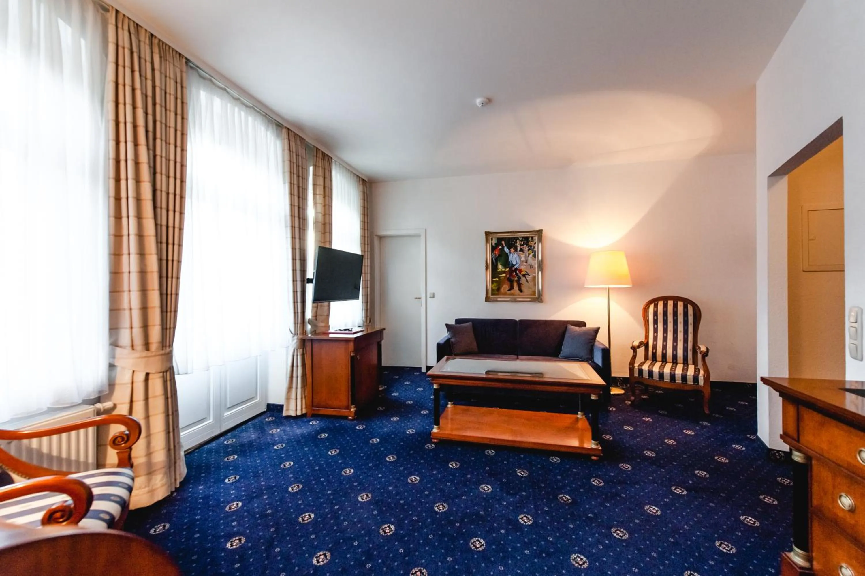 Photo of the whole room, Bed in Historische Spitzgrundmühle