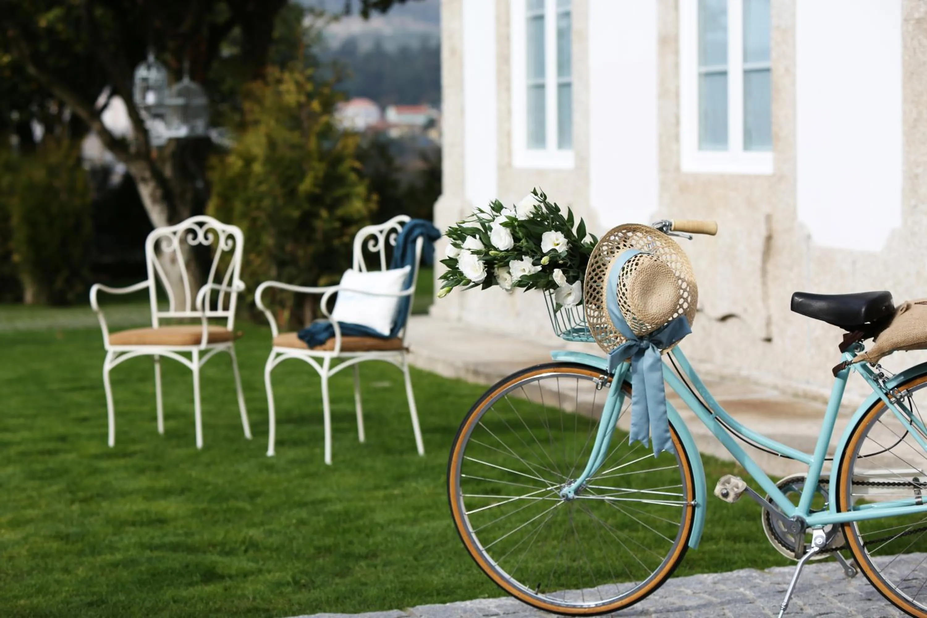 Facade/entrance in Solar Egas Moniz-Charming House & Local Experiences