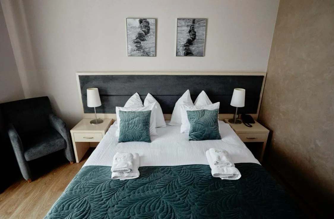 Bed in Hotel Kristoff