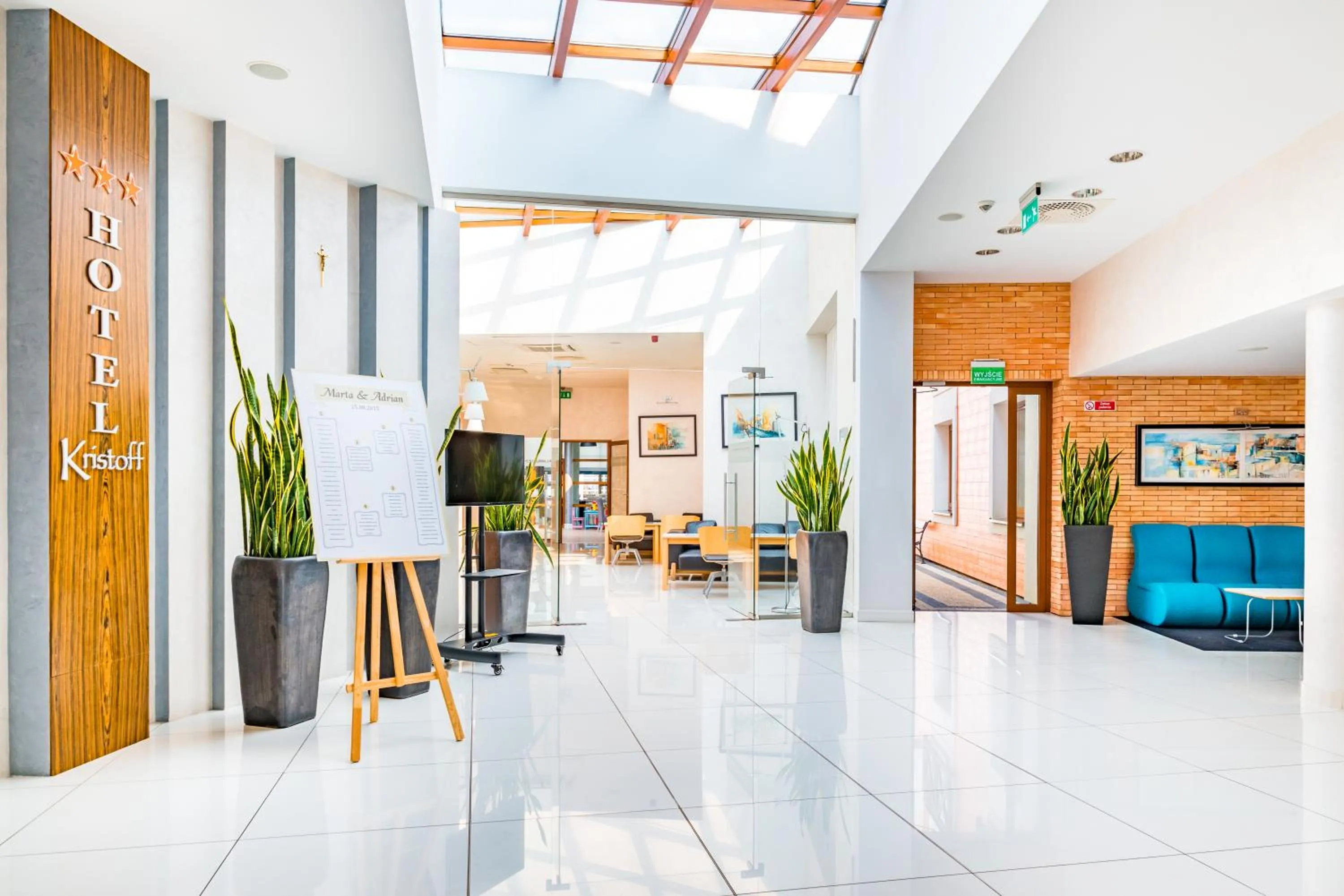 Lobby or reception in Hotel Kristoff