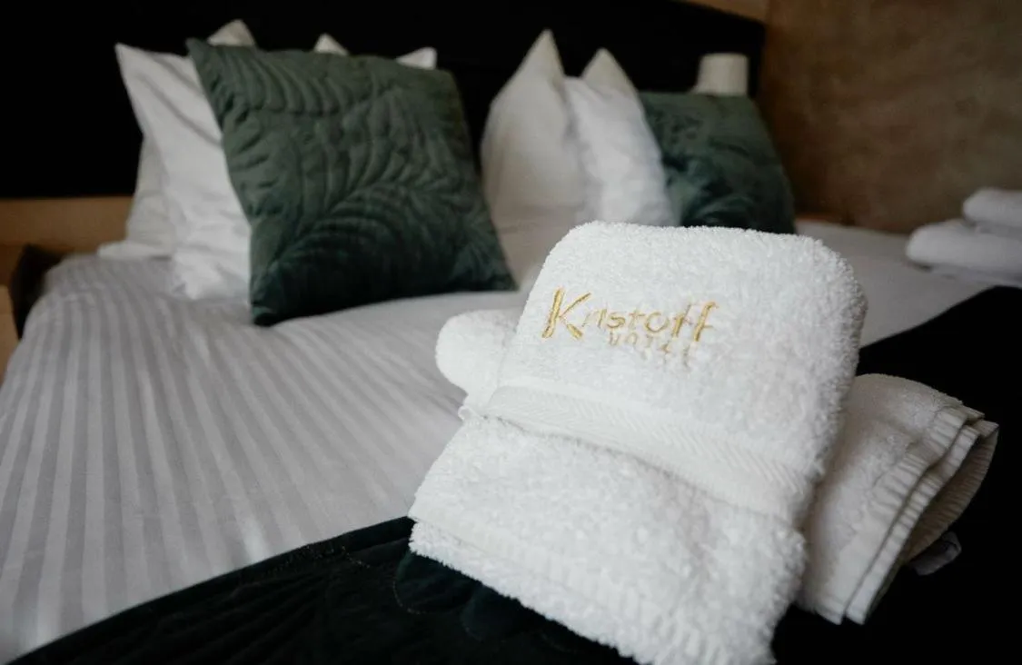 Bed in Hotel Kristoff