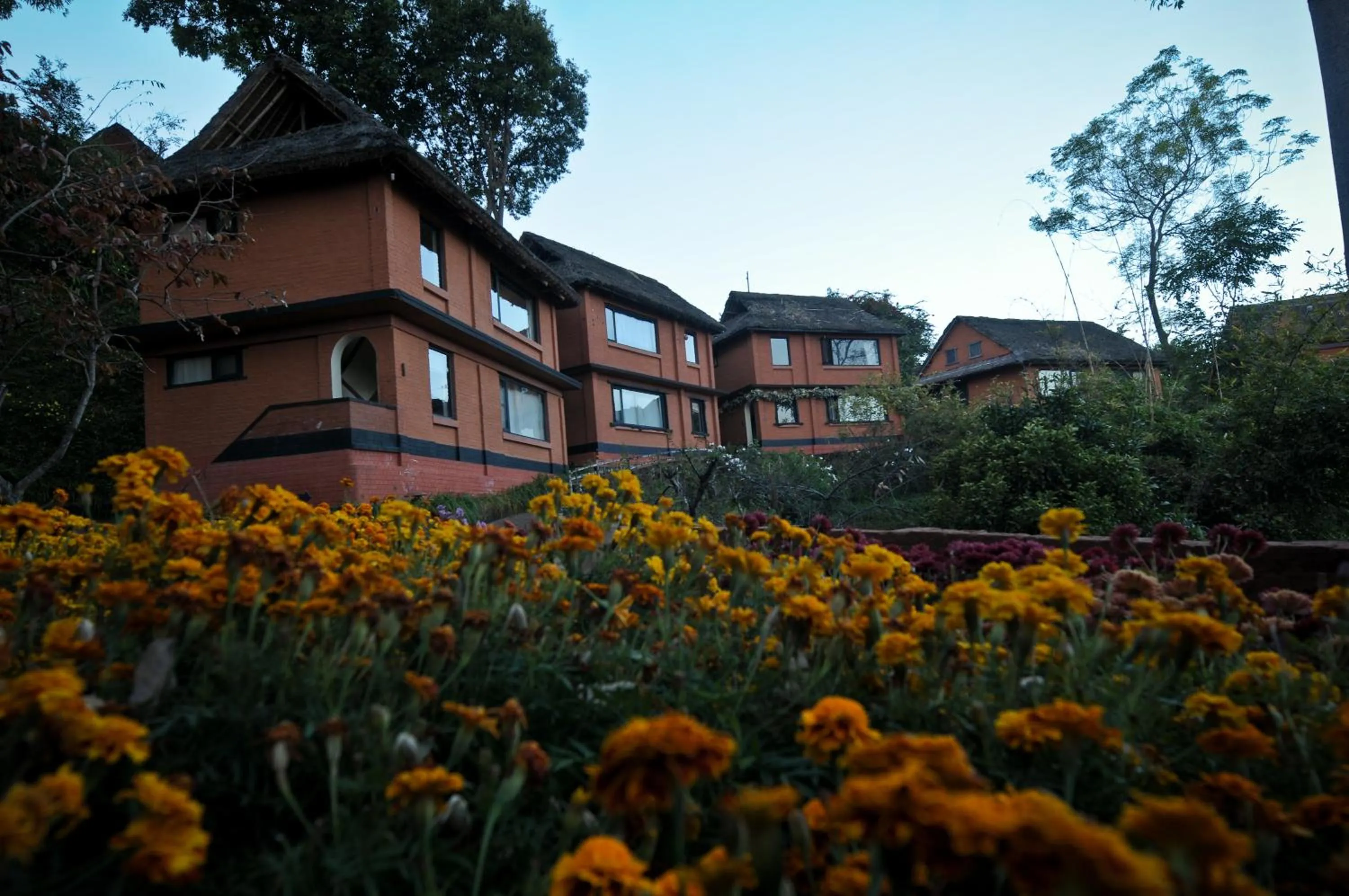 Facade/entrance in Dhulikhel Mountain Resort
