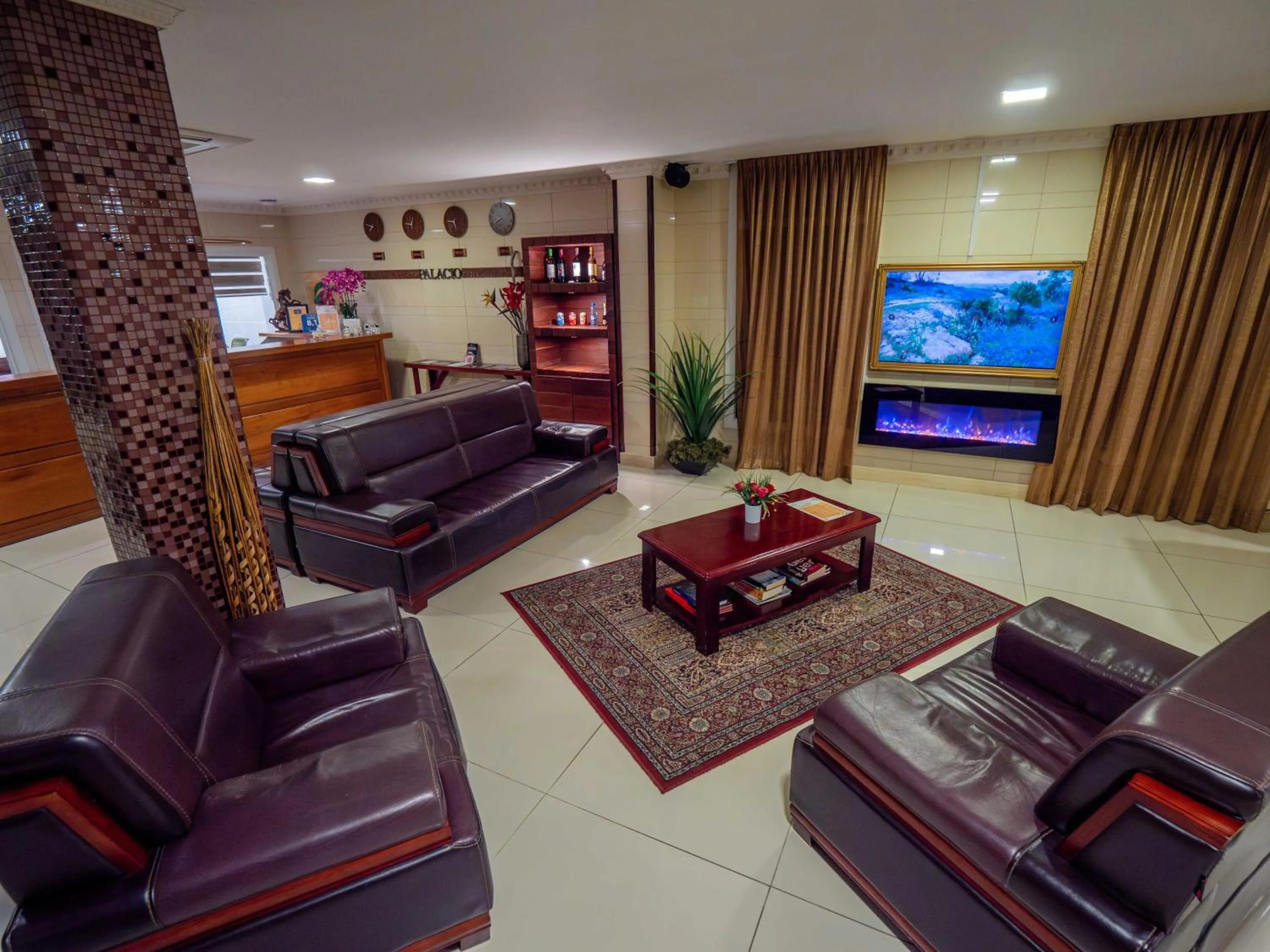 Lobby or reception in Hotel Palacio