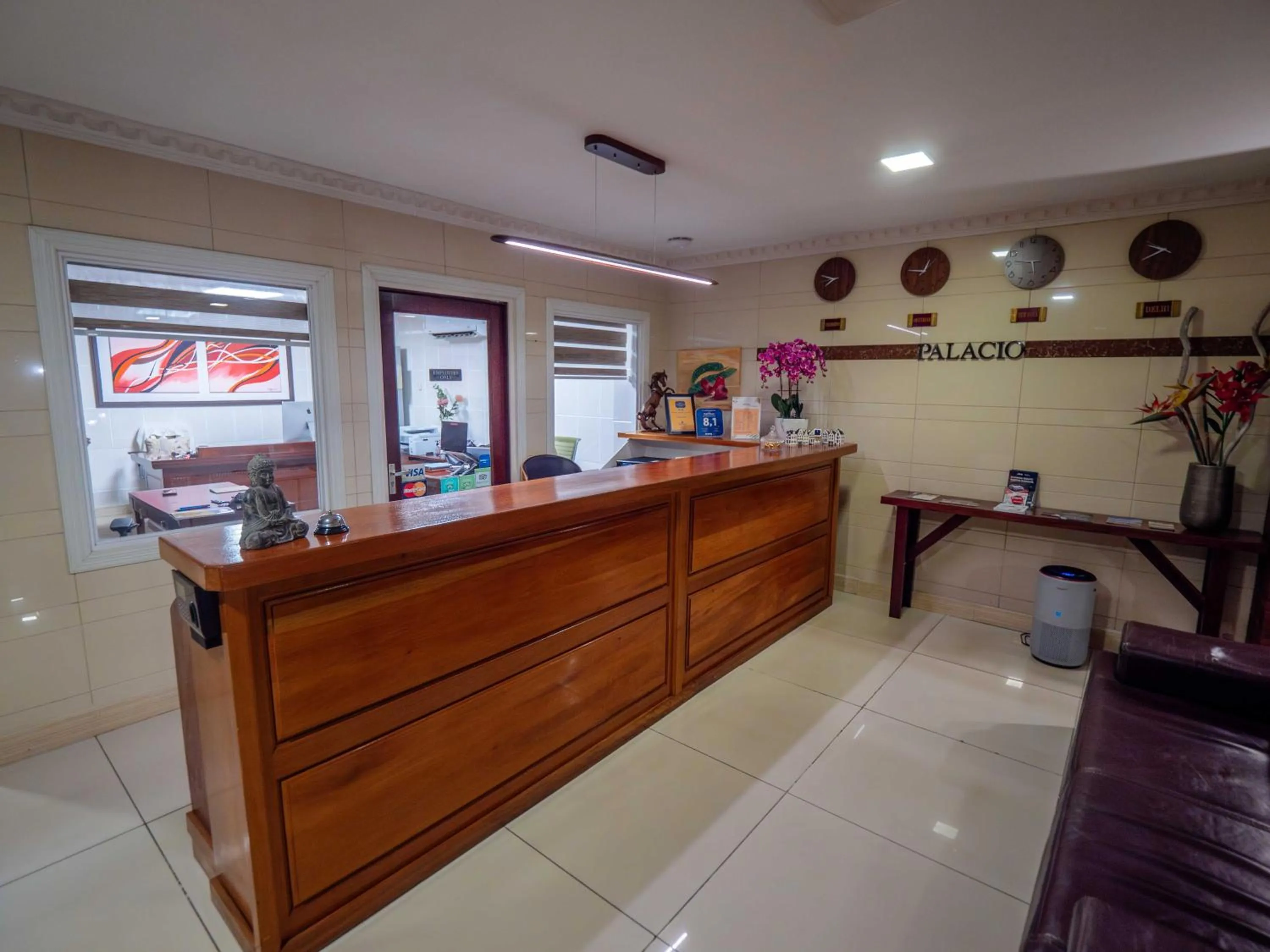 Lobby or reception in Hotel Palacio