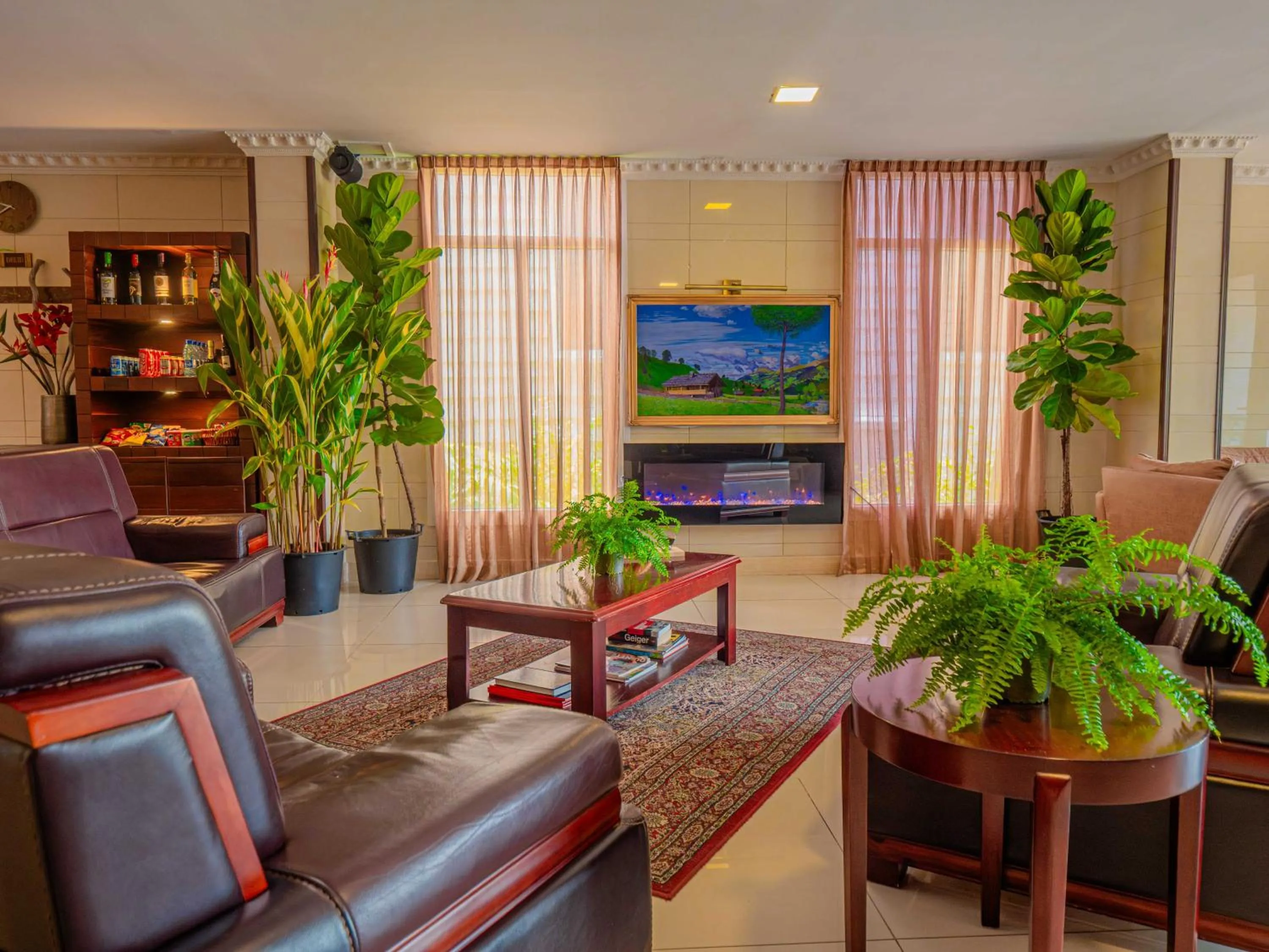 Lobby or reception in Hotel Palacio