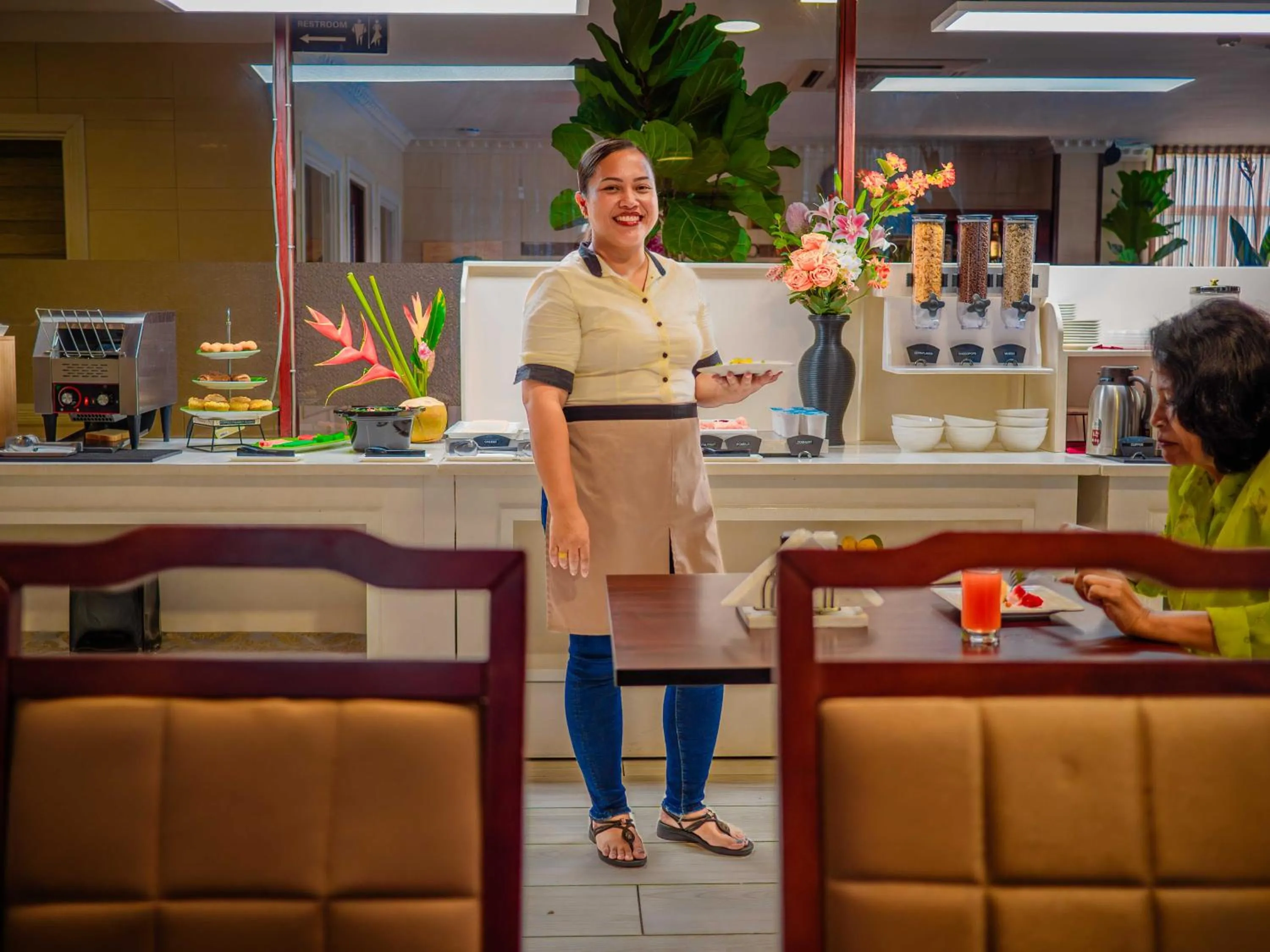 Breakfast in Hotel Palacio