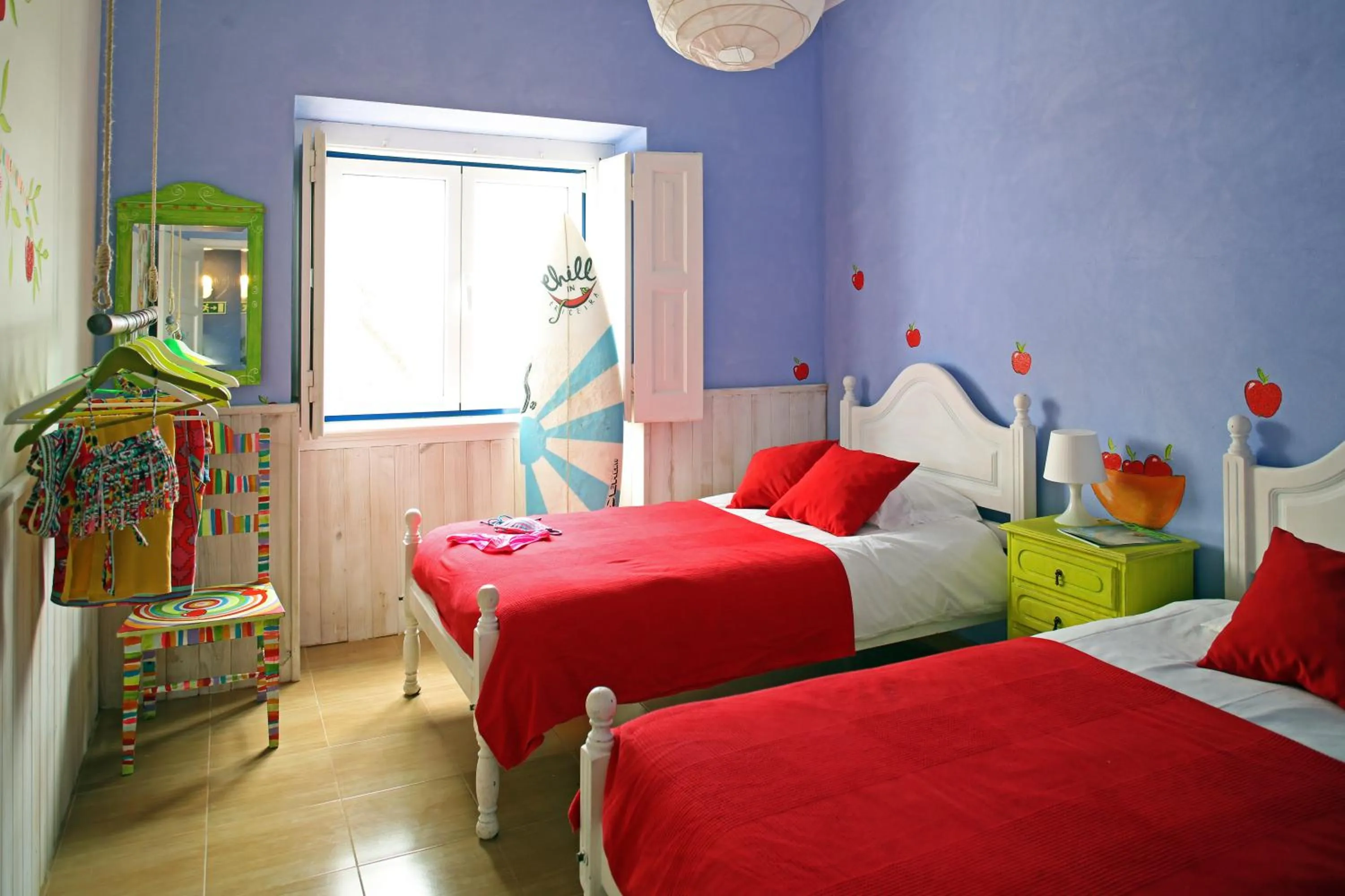 Photo of the whole room, Bed in Chill in Ericeira Surf House