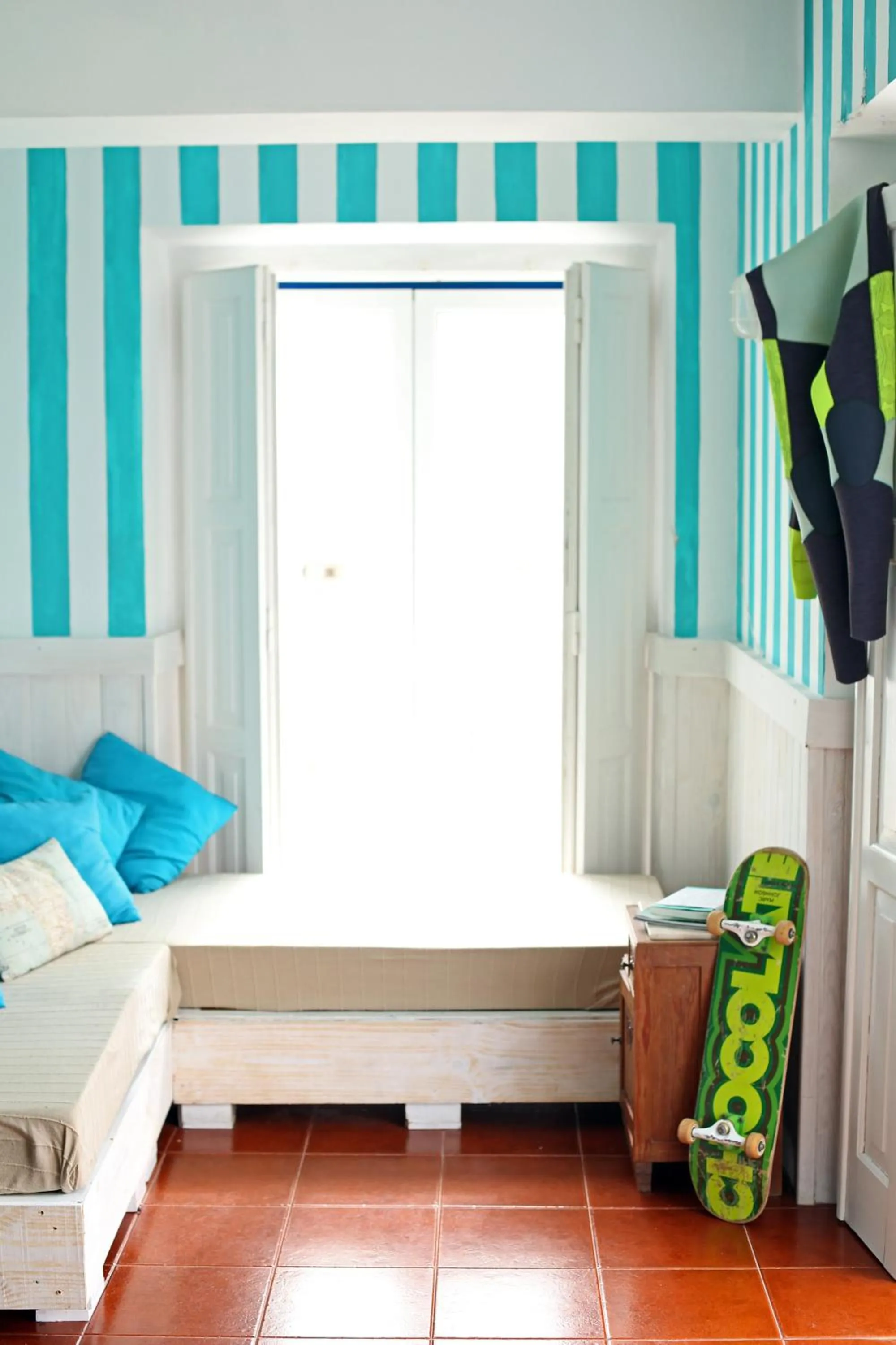 Bedroom, Bed in Chill in Ericeira Surf House