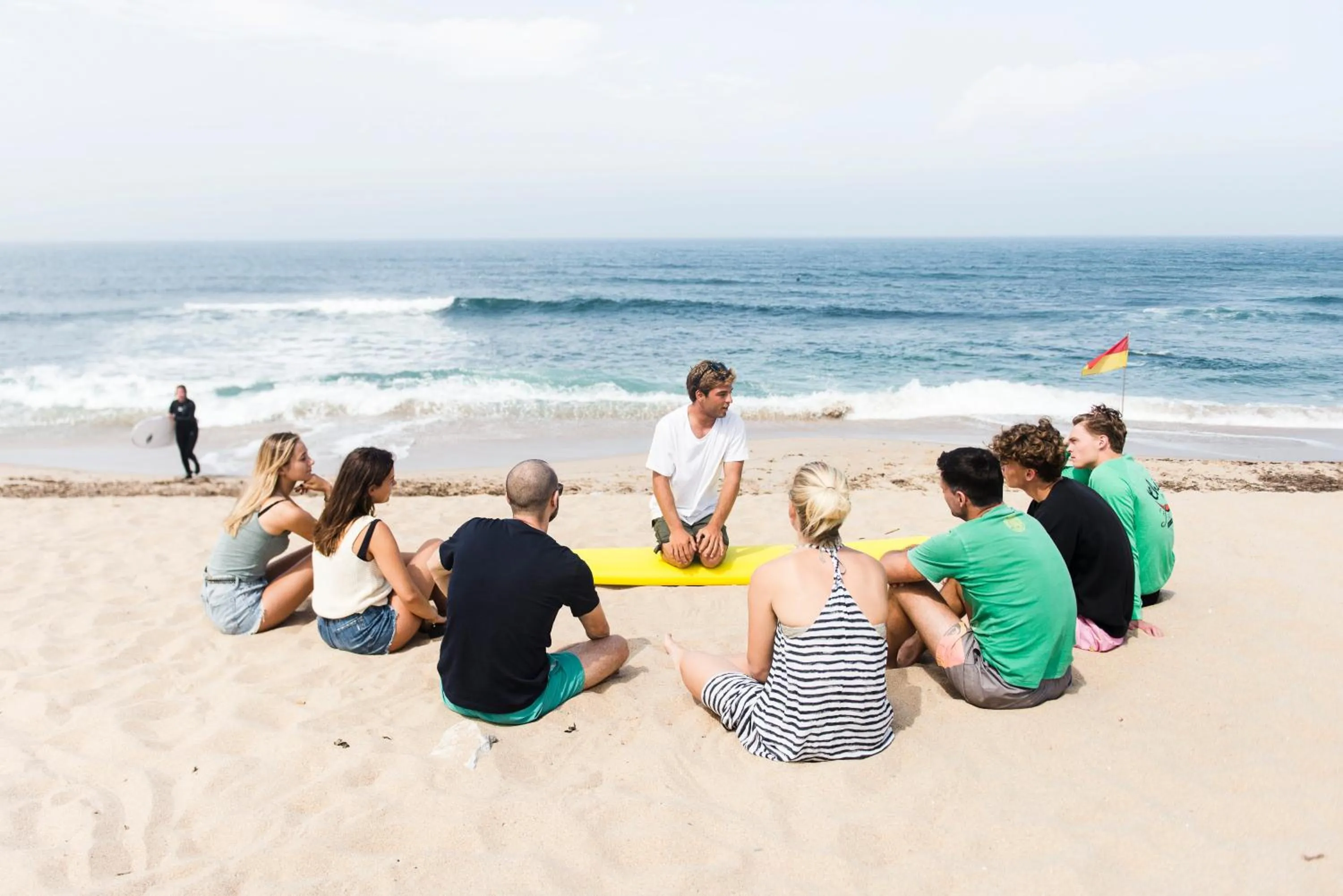 People in Chill in Ericeira Surf House