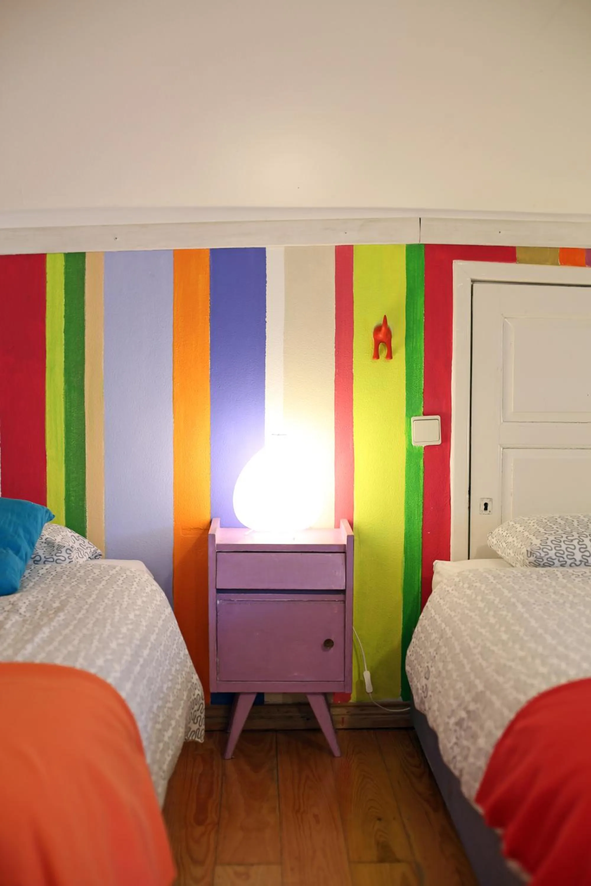 Bed in Chill in Ericeira Surf House