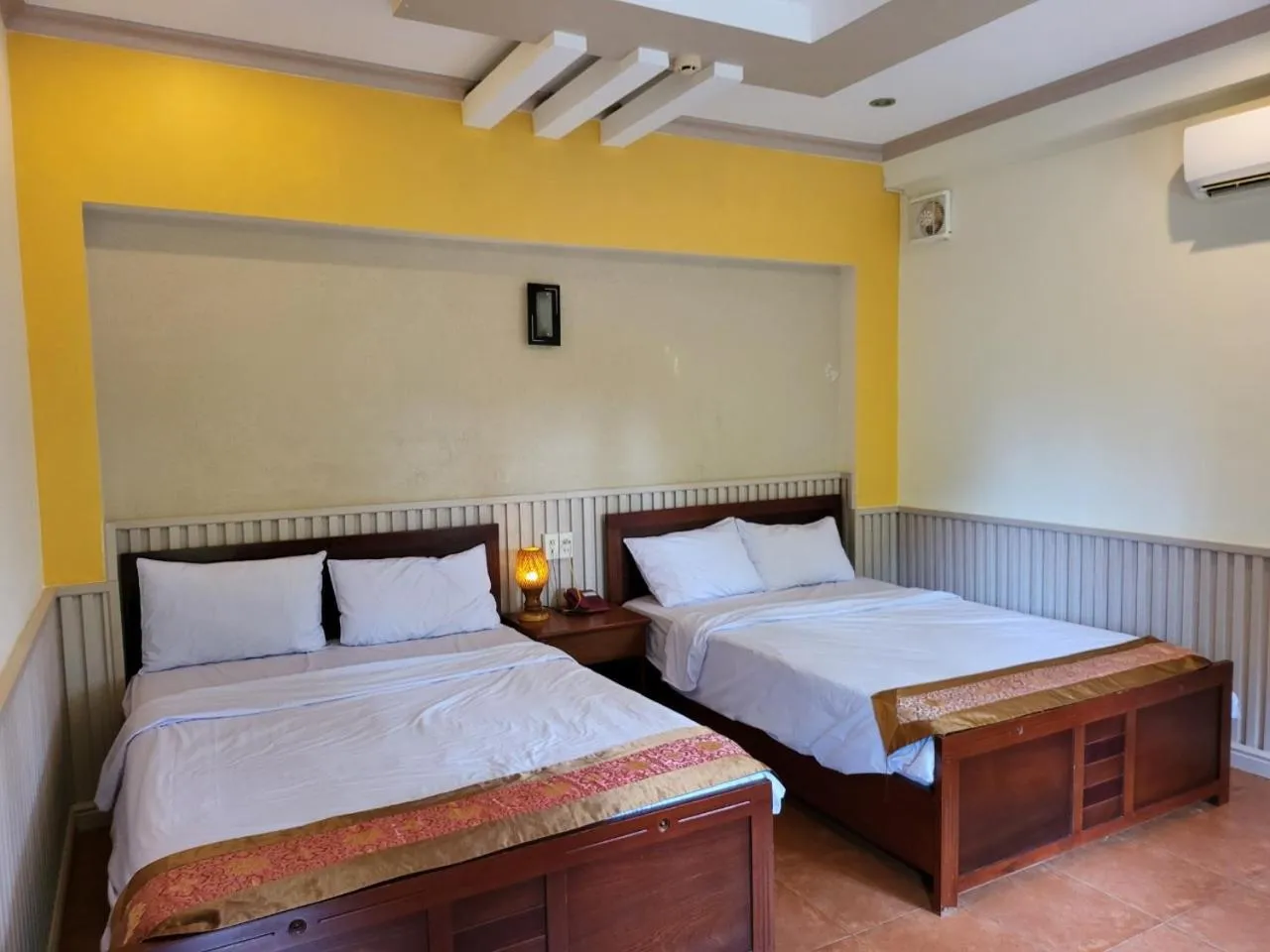 Bed in Rang Garden Bungalow