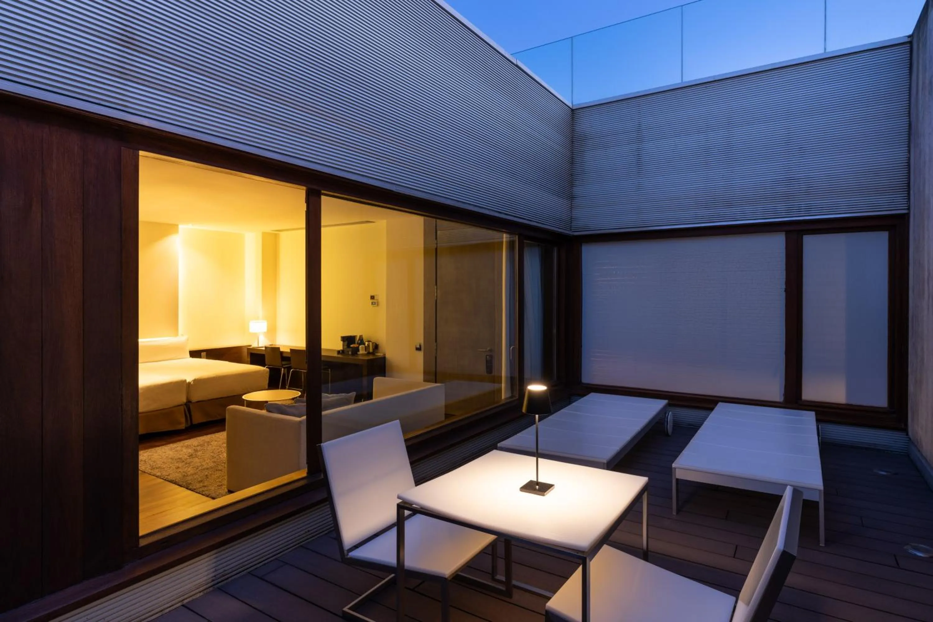 Balcony/Terrace, Bed in Parador de Alcalá de Henares