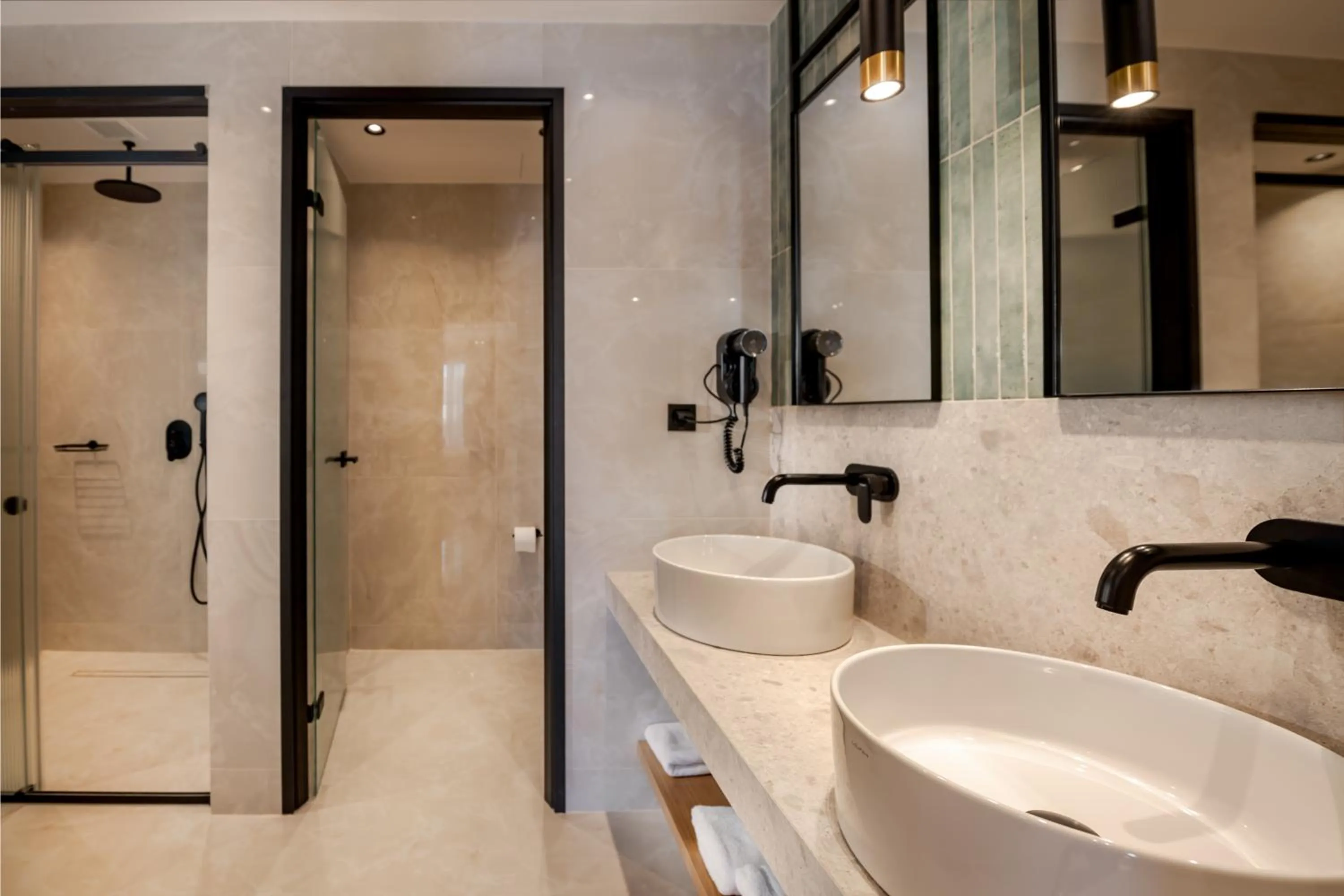 Bathroom in Canadian Hotel