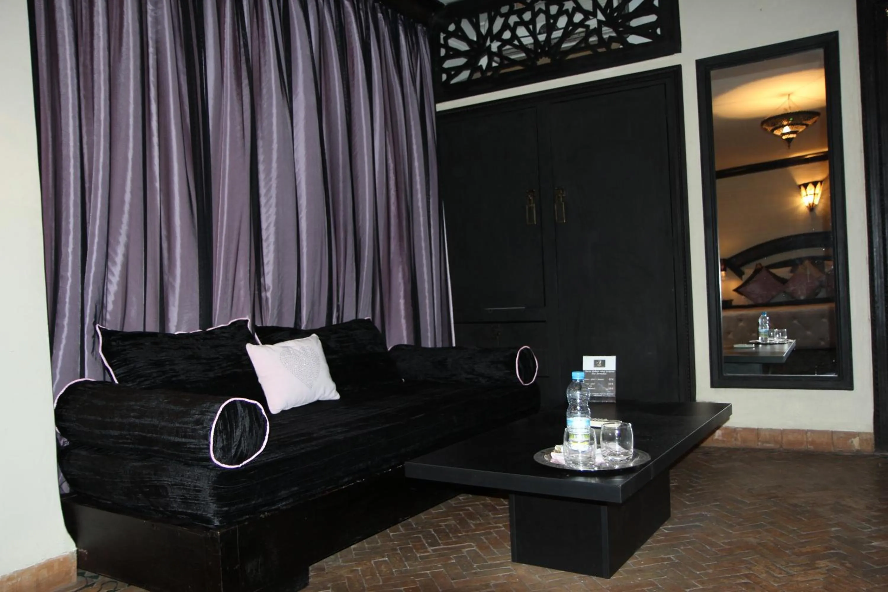 Seating area in Riad Terra Bahia