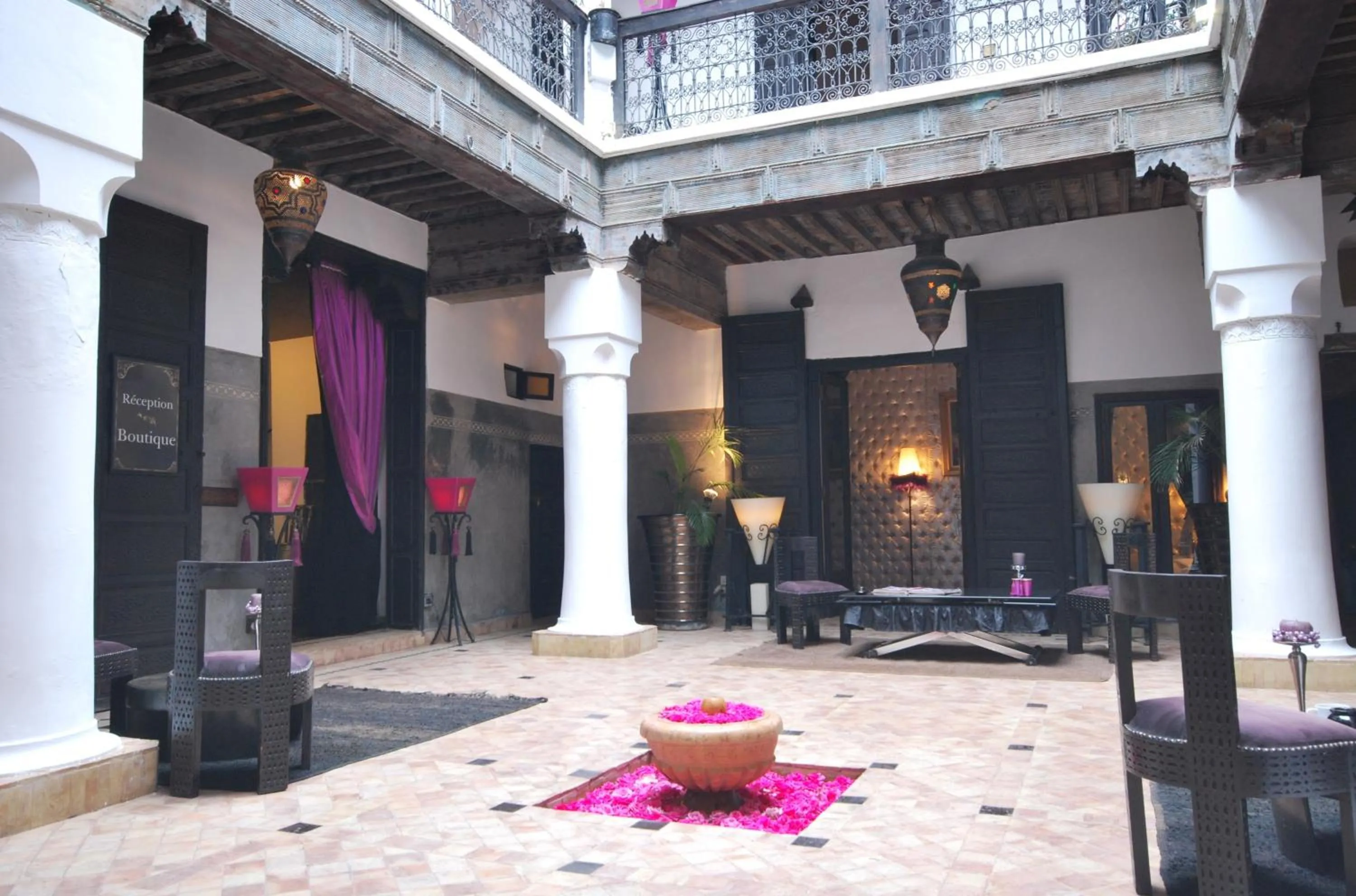Patio in Riad Terra Bahia
