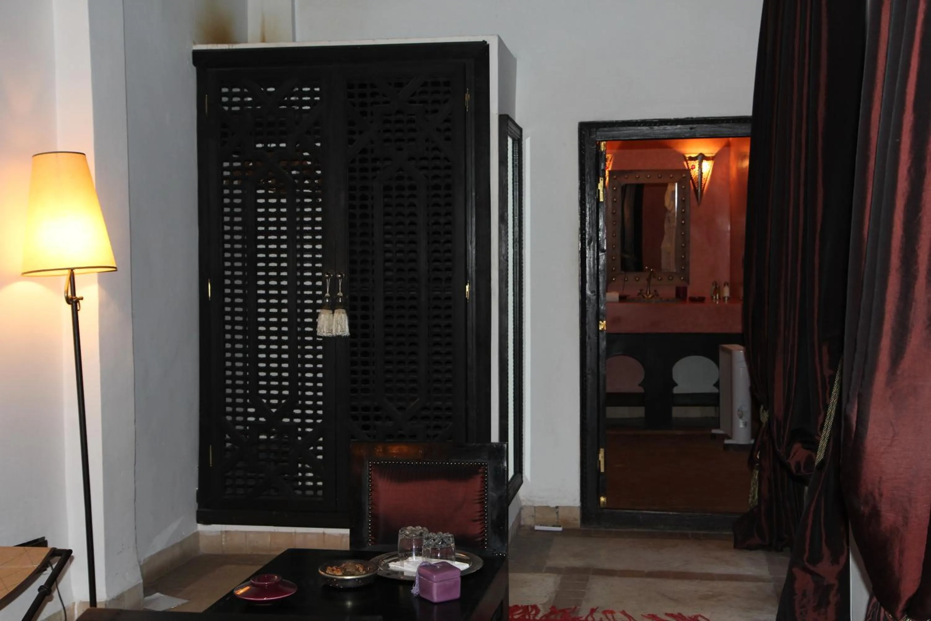 Decorative detail in Riad Terra Bahia