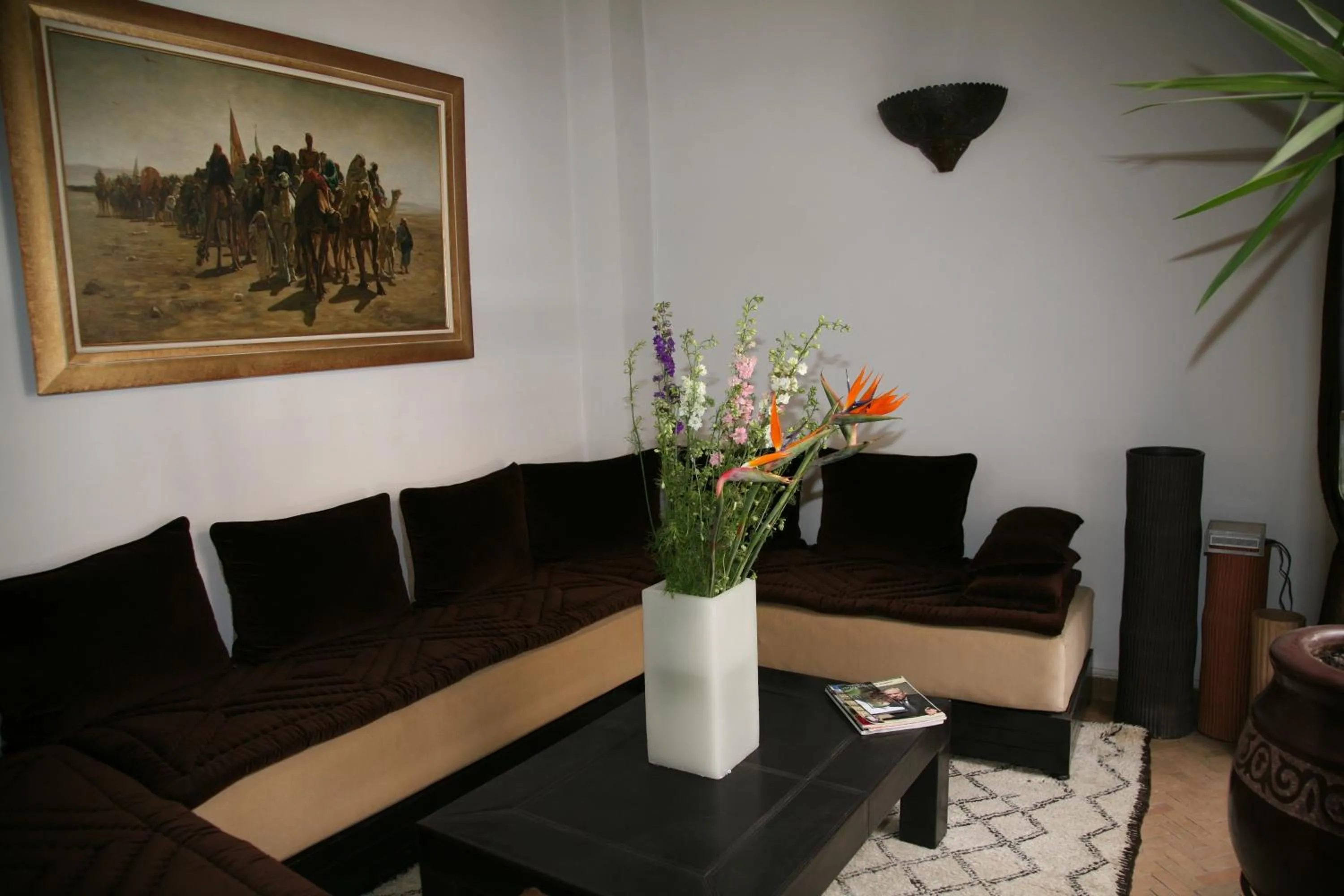 Living room in Riad Terra Bahia
