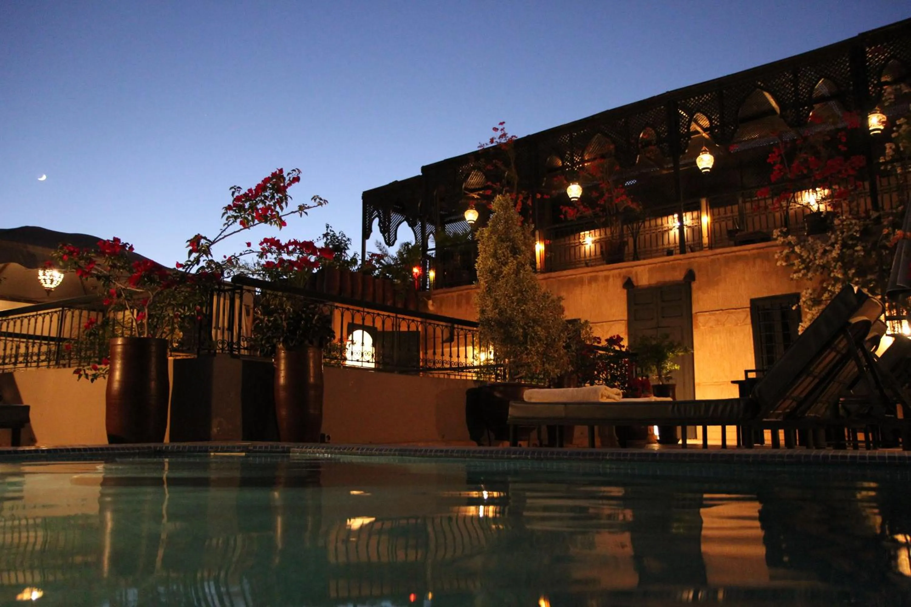 Swimming pool in Riad Terra Bahia