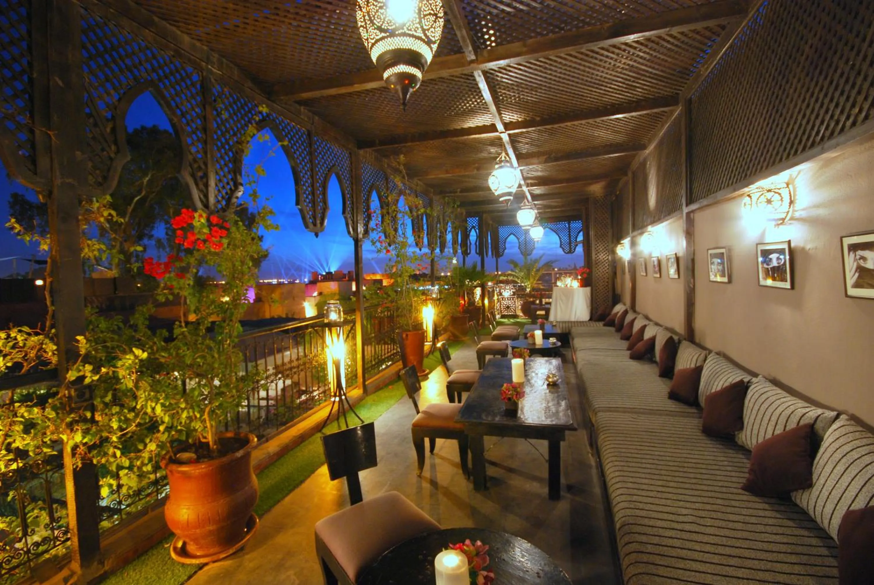 Living room in Riad Terra Bahia