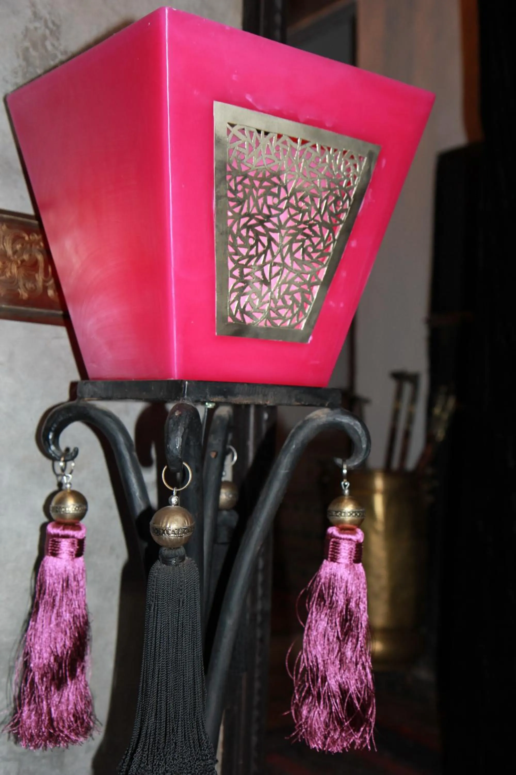 Decorative detail in Riad Terra Bahia