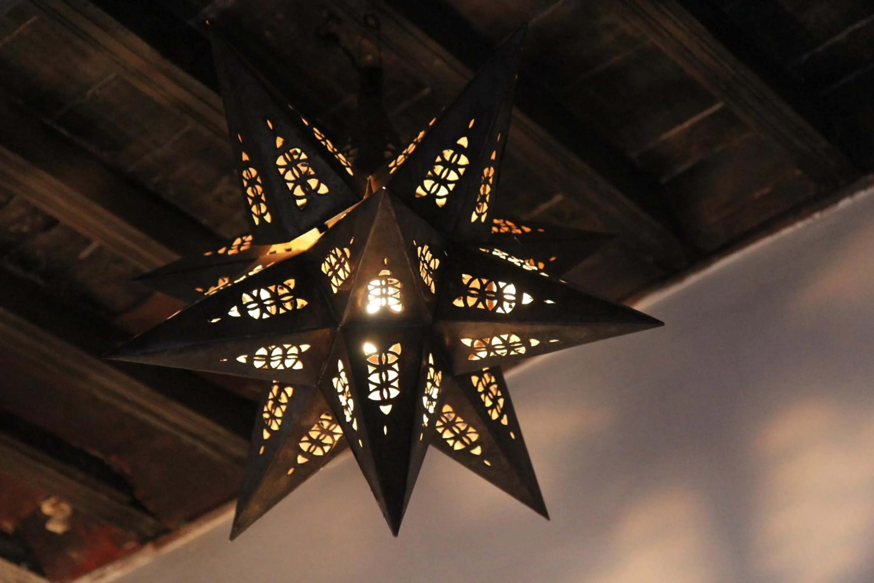 Decorative detail in Riad Terra Bahia