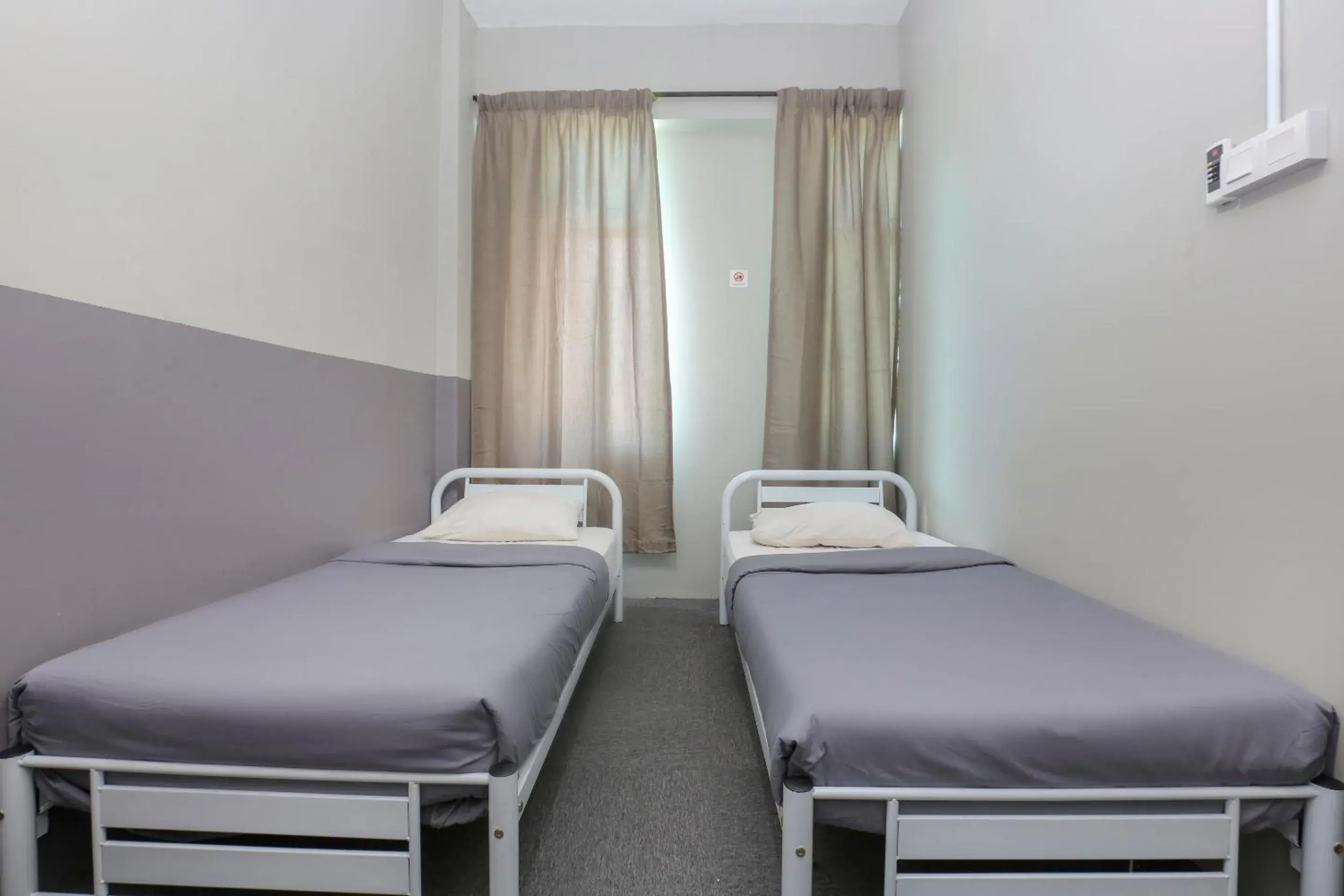 Standard Twin Room in SPOT ON 89751 Bed Station Guest House Standard Twin Room in SPOT ON 89751 Bed Station Guest House