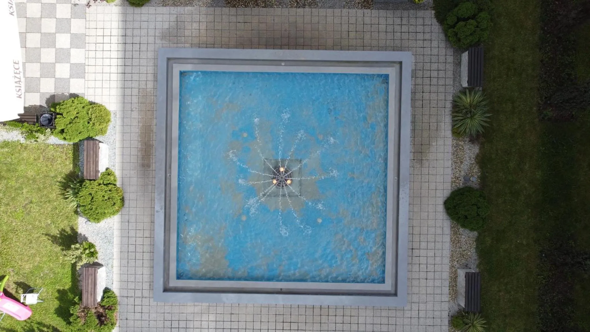 Garden in Hotel Malinowski Business