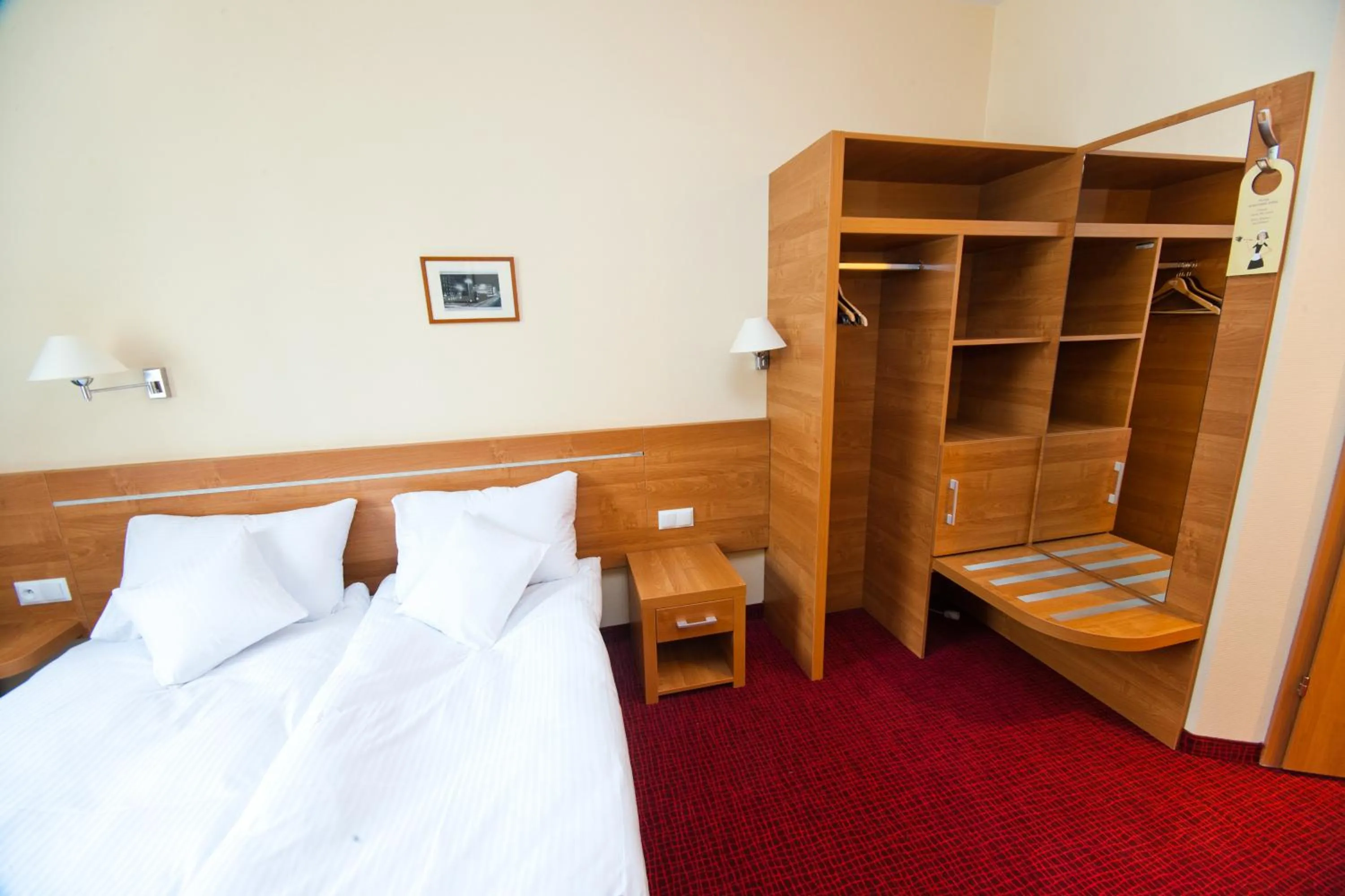 Bed in Hotel Malinowski Business