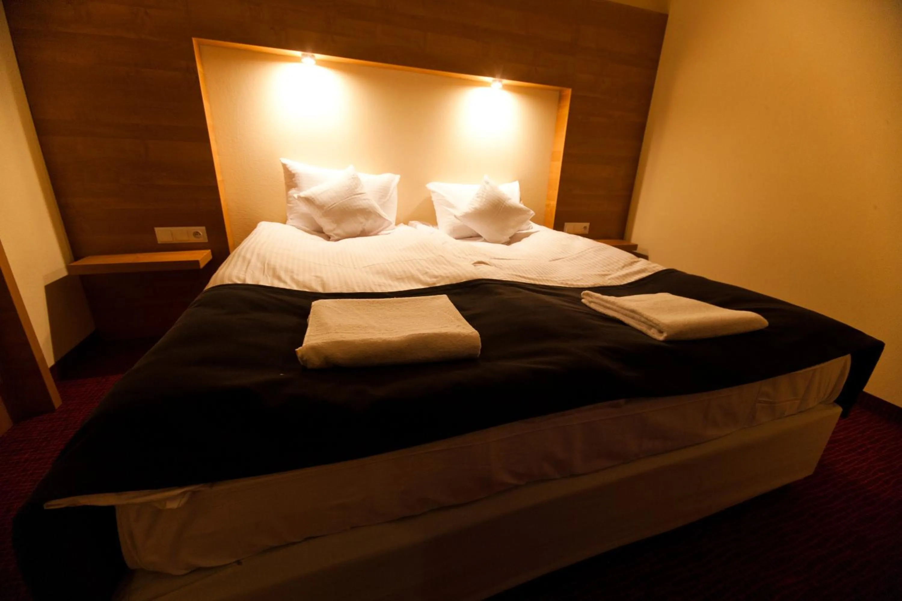 Bed in Hotel Malinowski Business