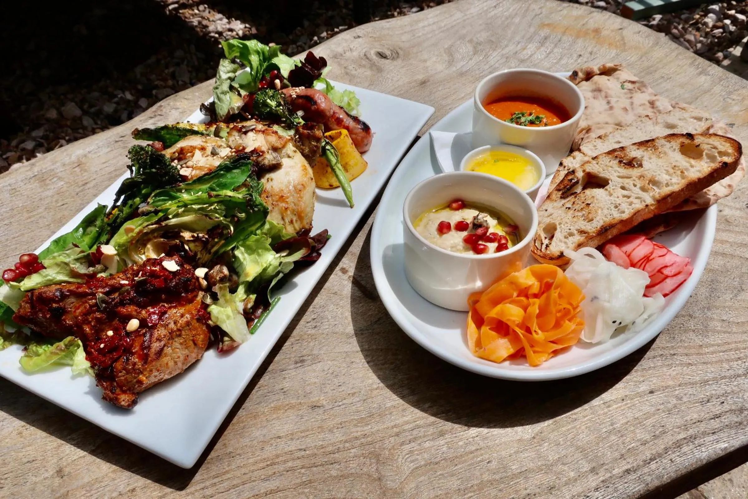 Food close-up in The Lamb Inn