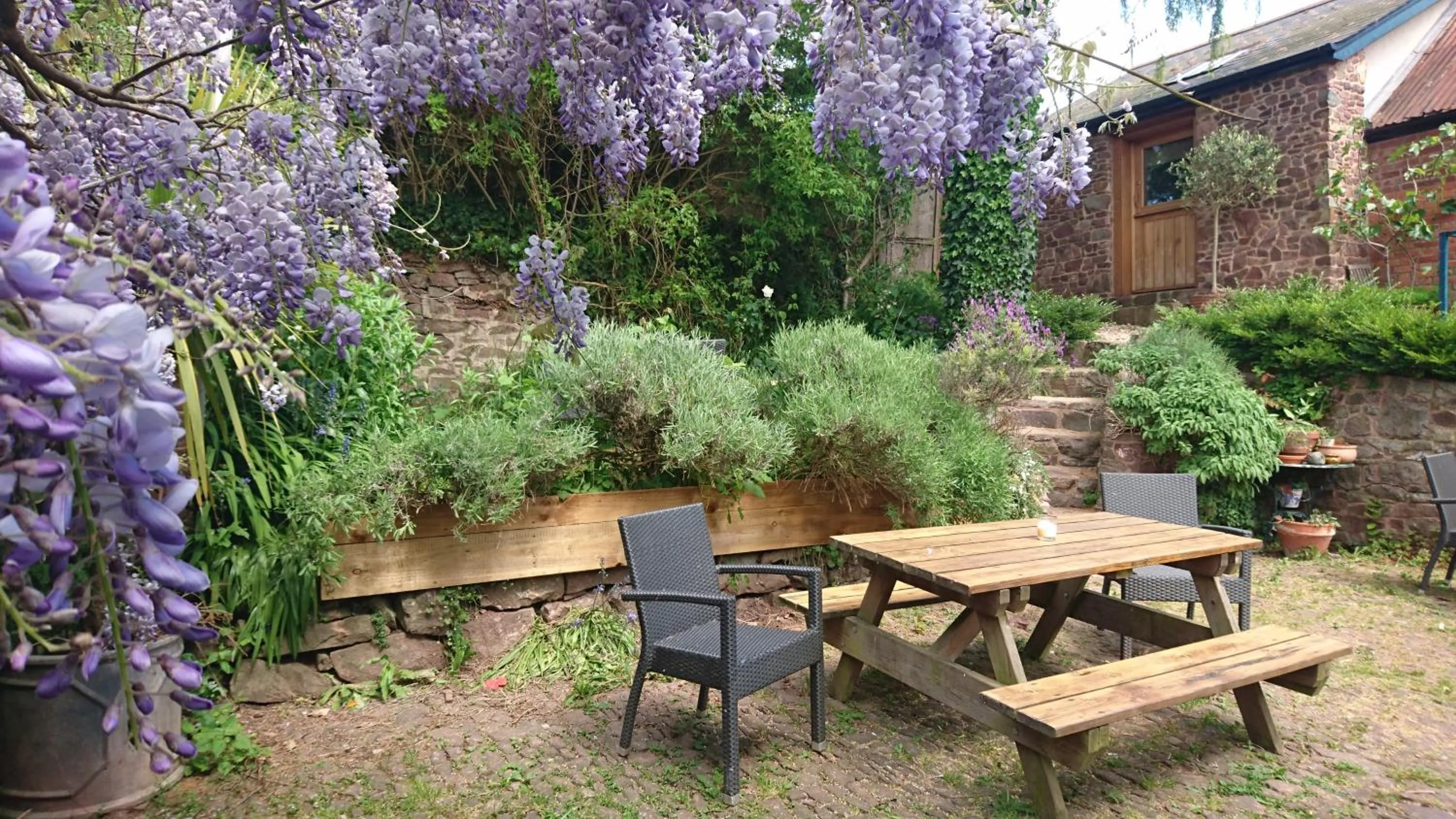 Garden in The Lamb Inn
