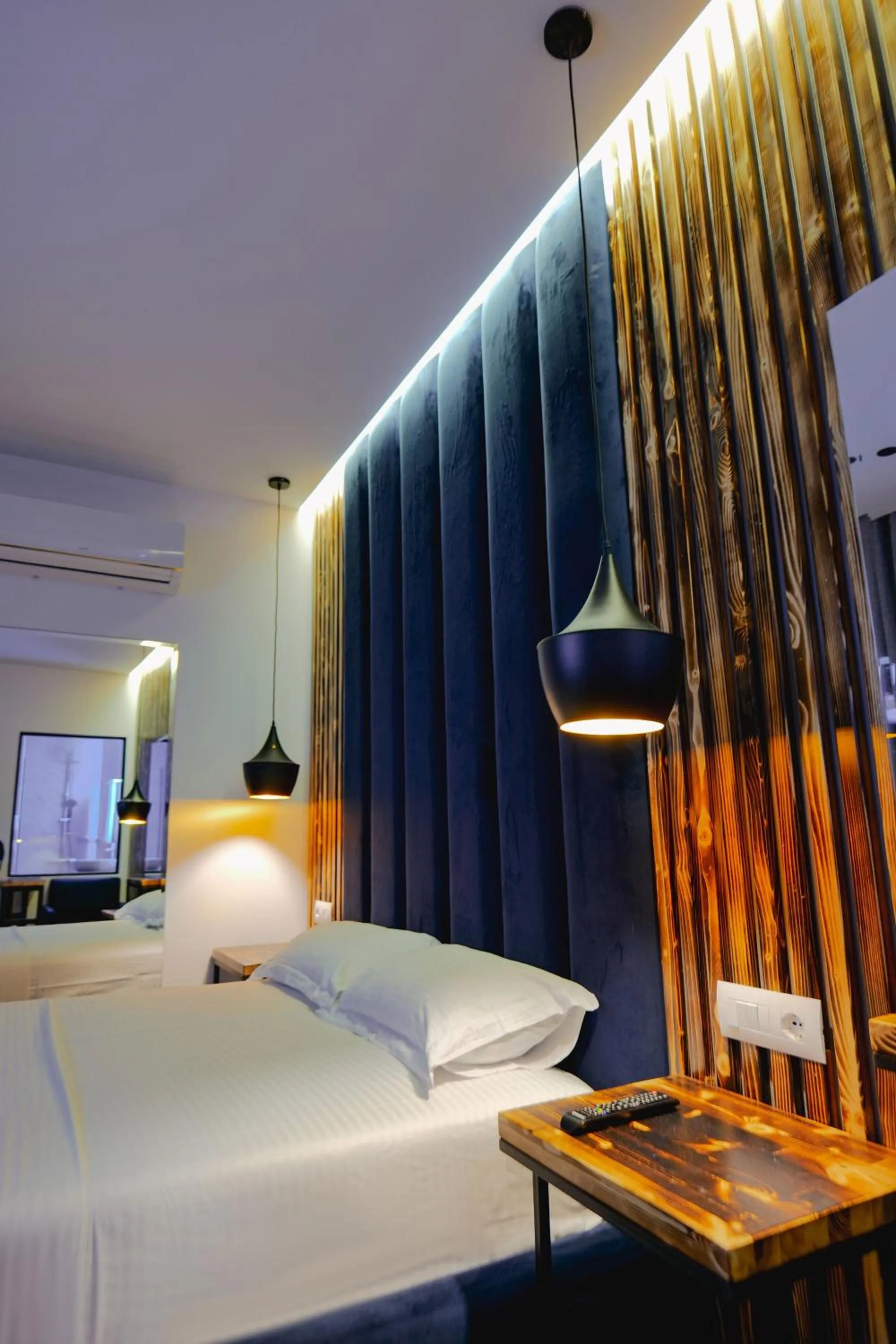 Bedroom, Bed in Hotel Piramida