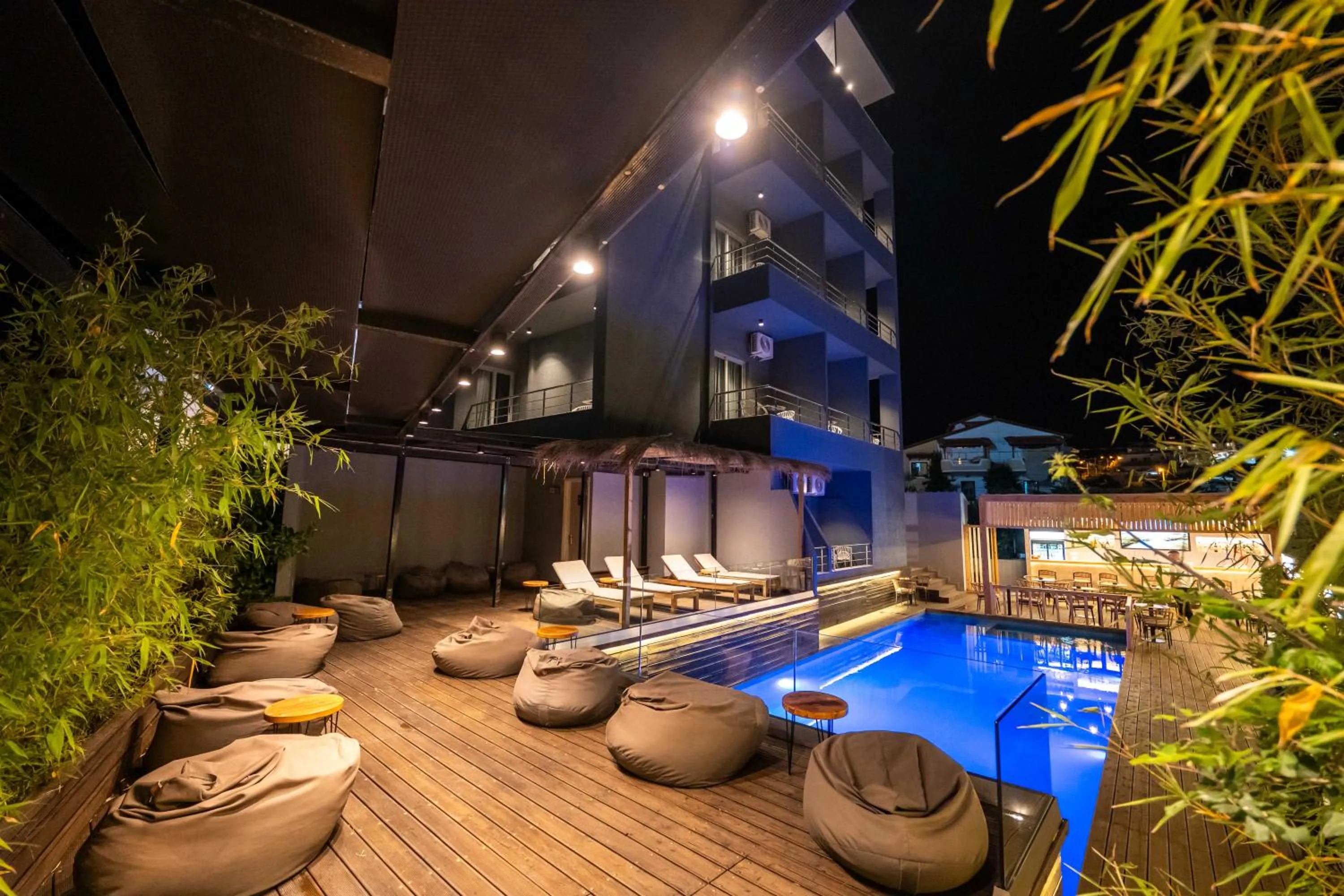 Property building in Hotel Piramida