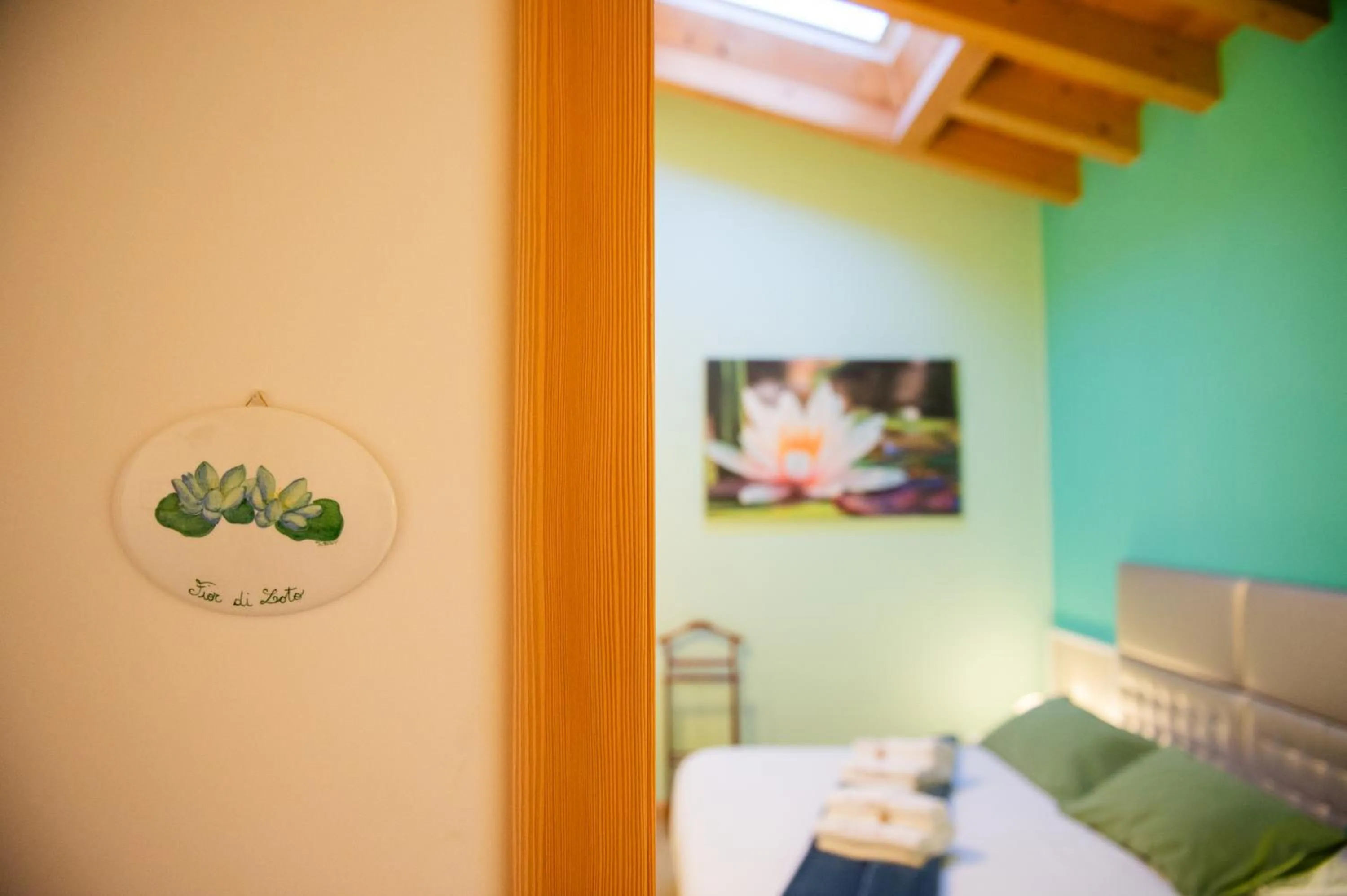 Bed in B&B La Casa di Rosa