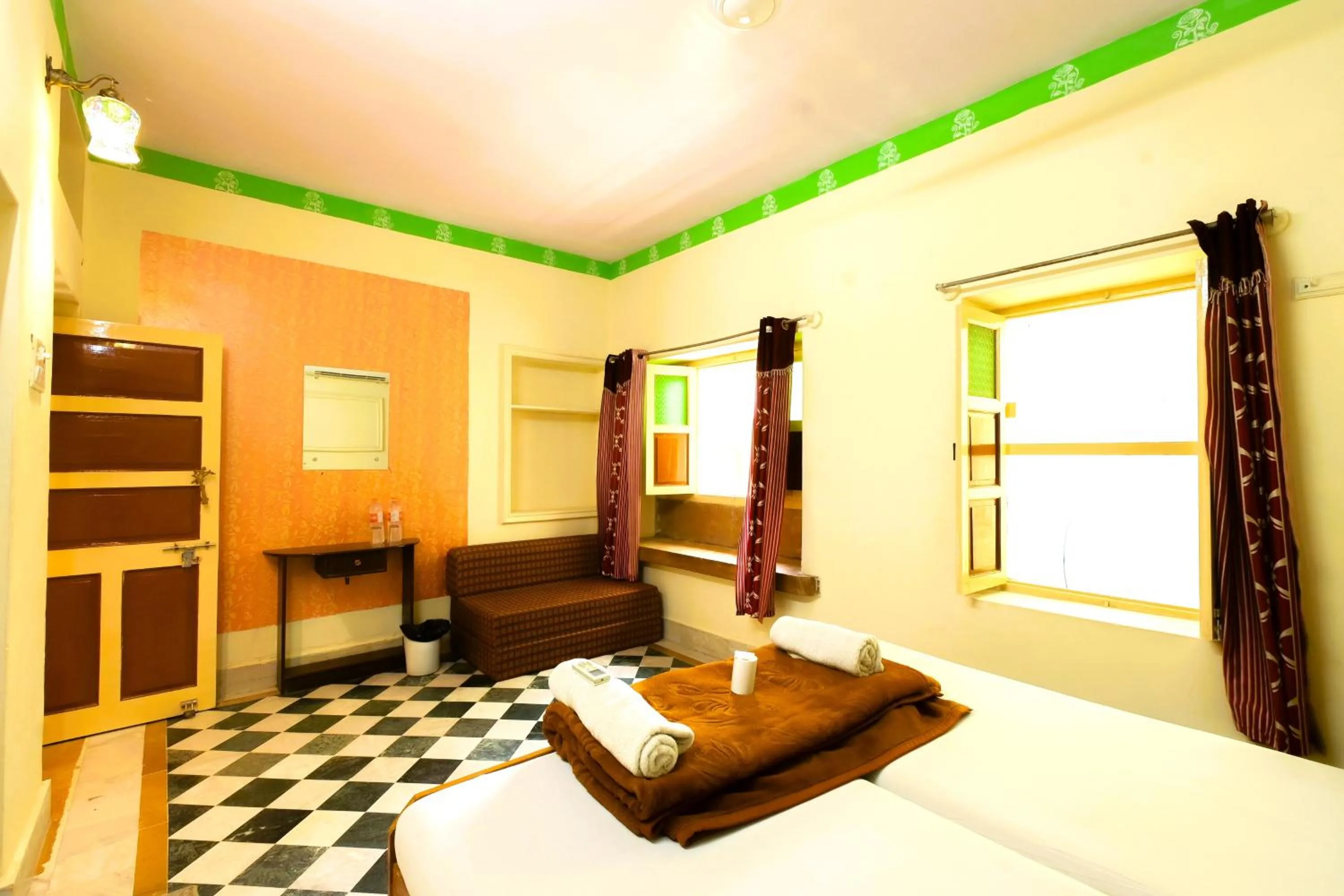 Bedroom, Bed in Hotel Renuka