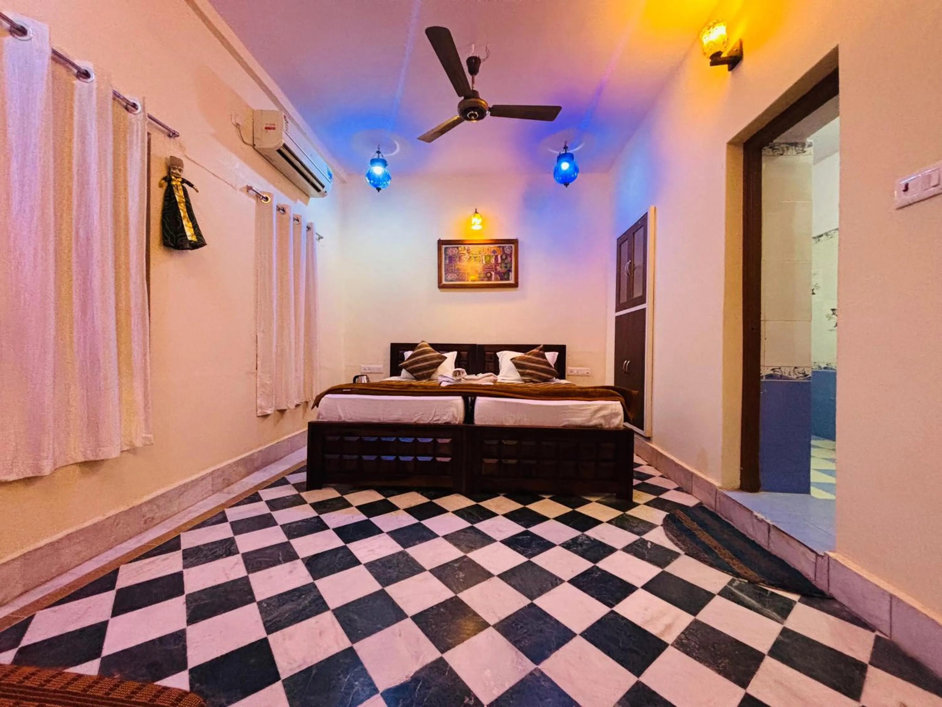 Bedroom, Bed in Hotel Renuka