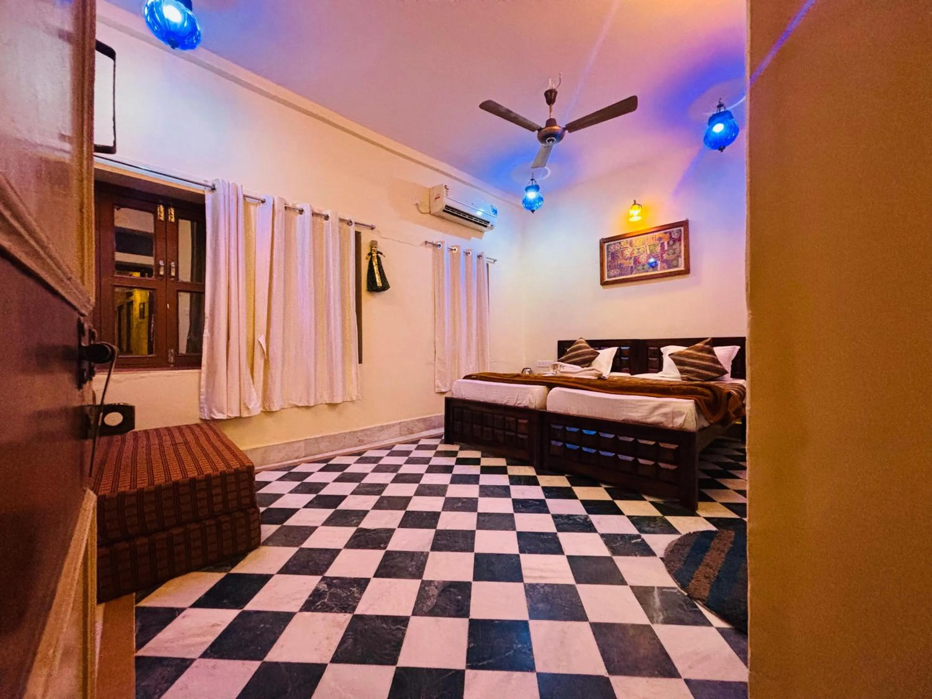 Bedroom, Bed in Hotel Renuka