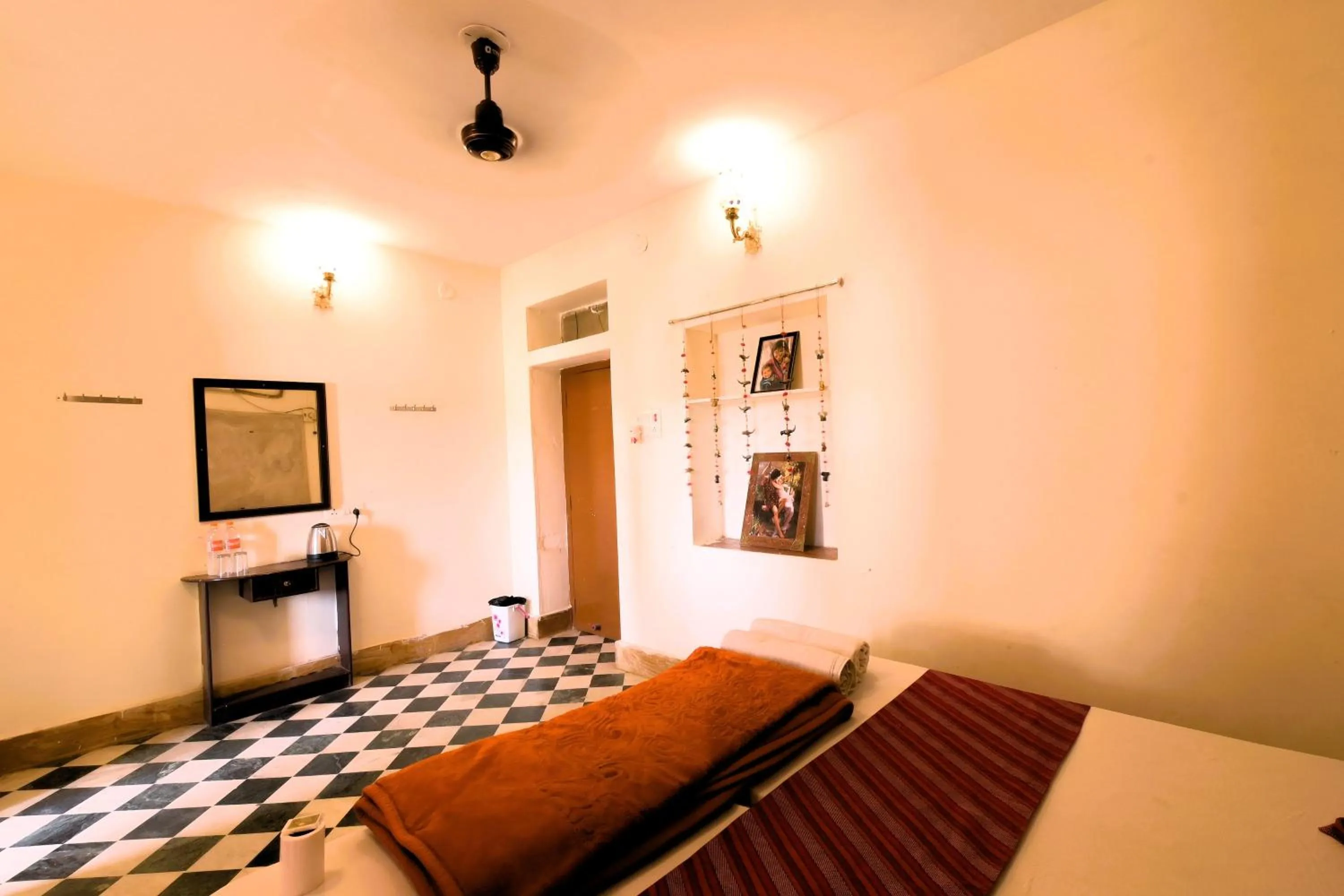 Bedroom, Bed in Hotel Renuka