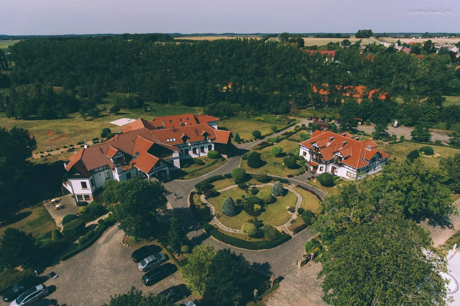 Property building in Hotel Dworek nad Regą
