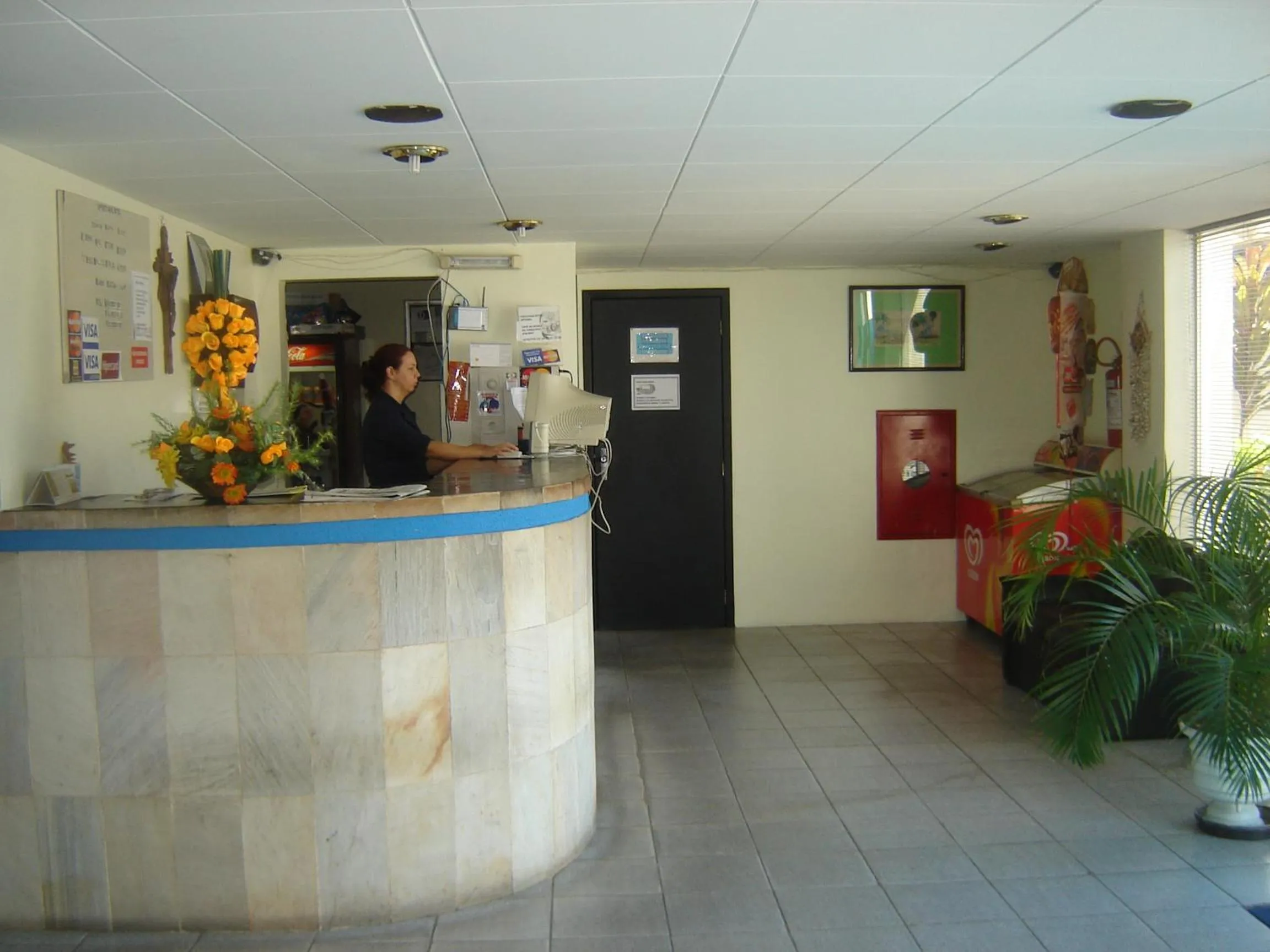 Lobby or reception in Rede Andrade Porto Mar